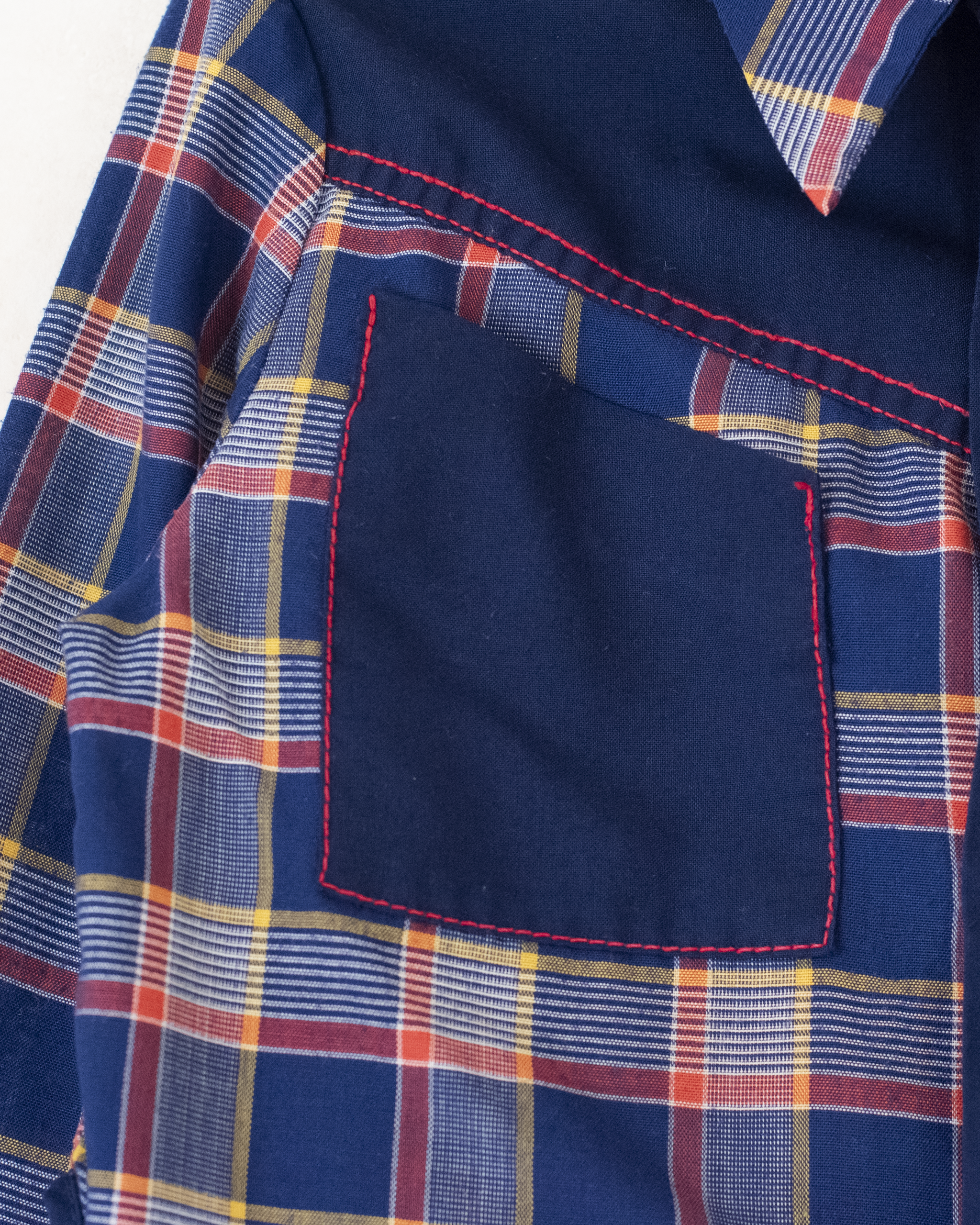 חולצה משובצת עם רקמות של פרש  | 2-3 שנים