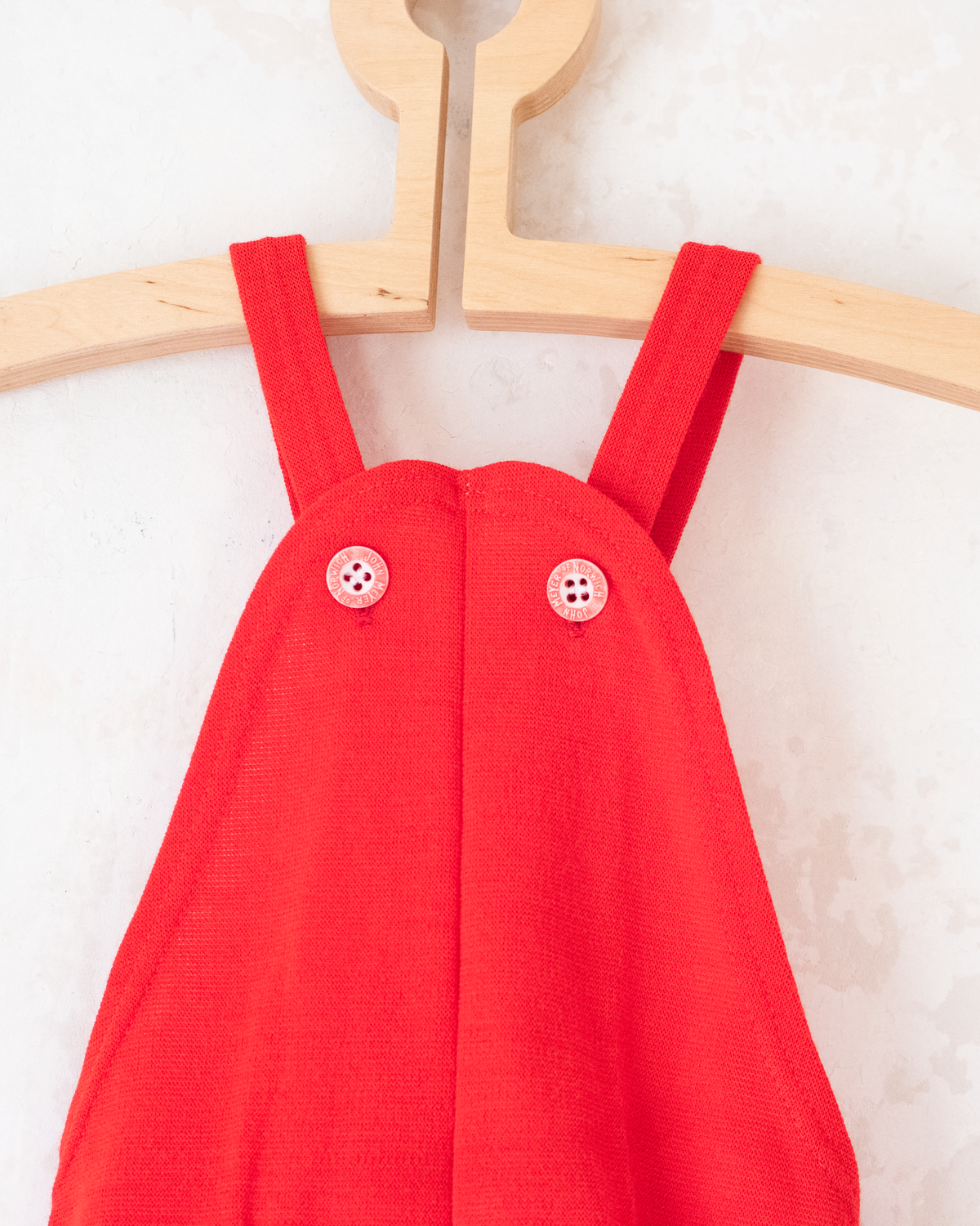 Red seventies jumpsuit | French deadstock | 2-3 years