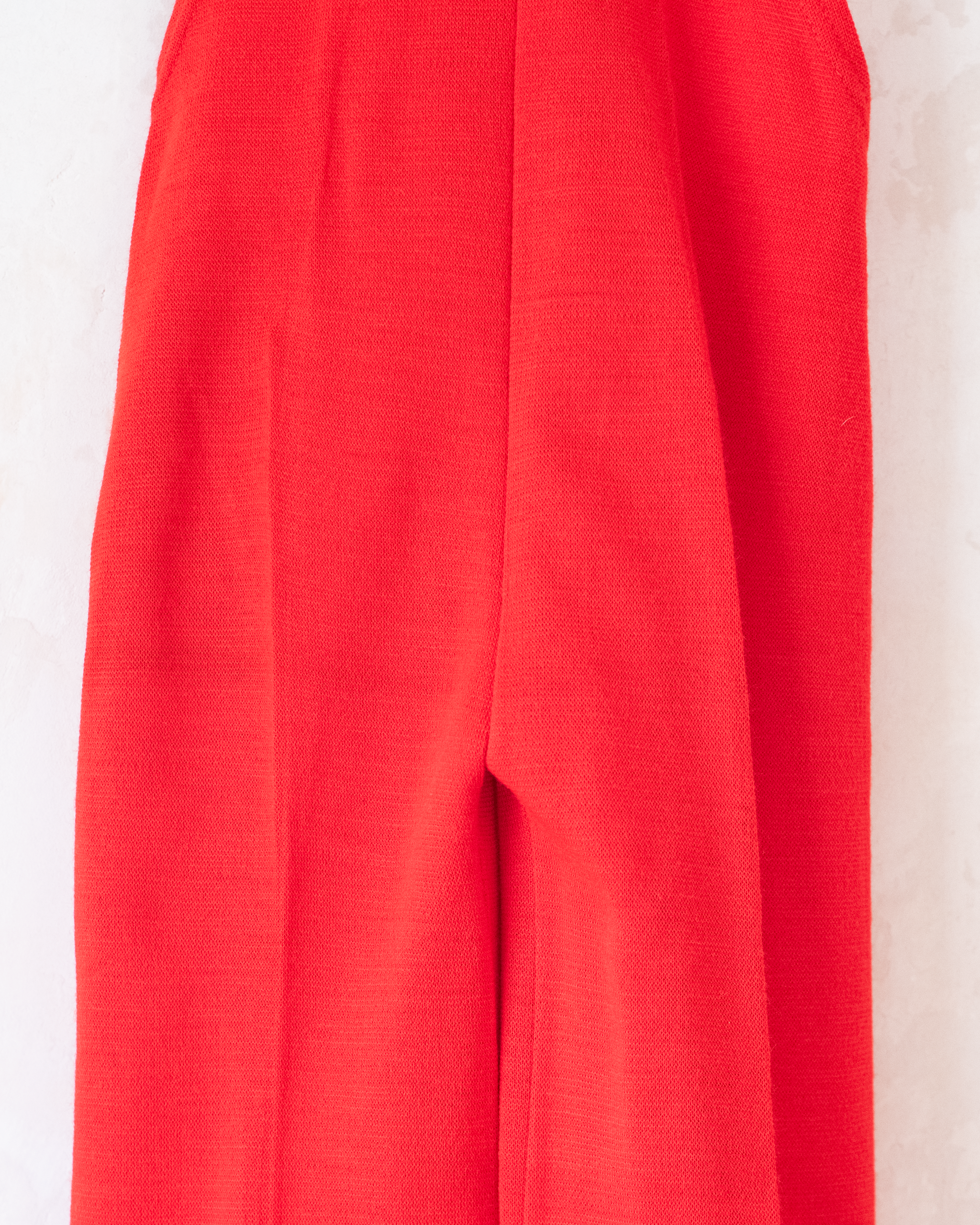 אוברול אדום מהסבנטיז | דד סטוק צרפתי | 2-3 שנים