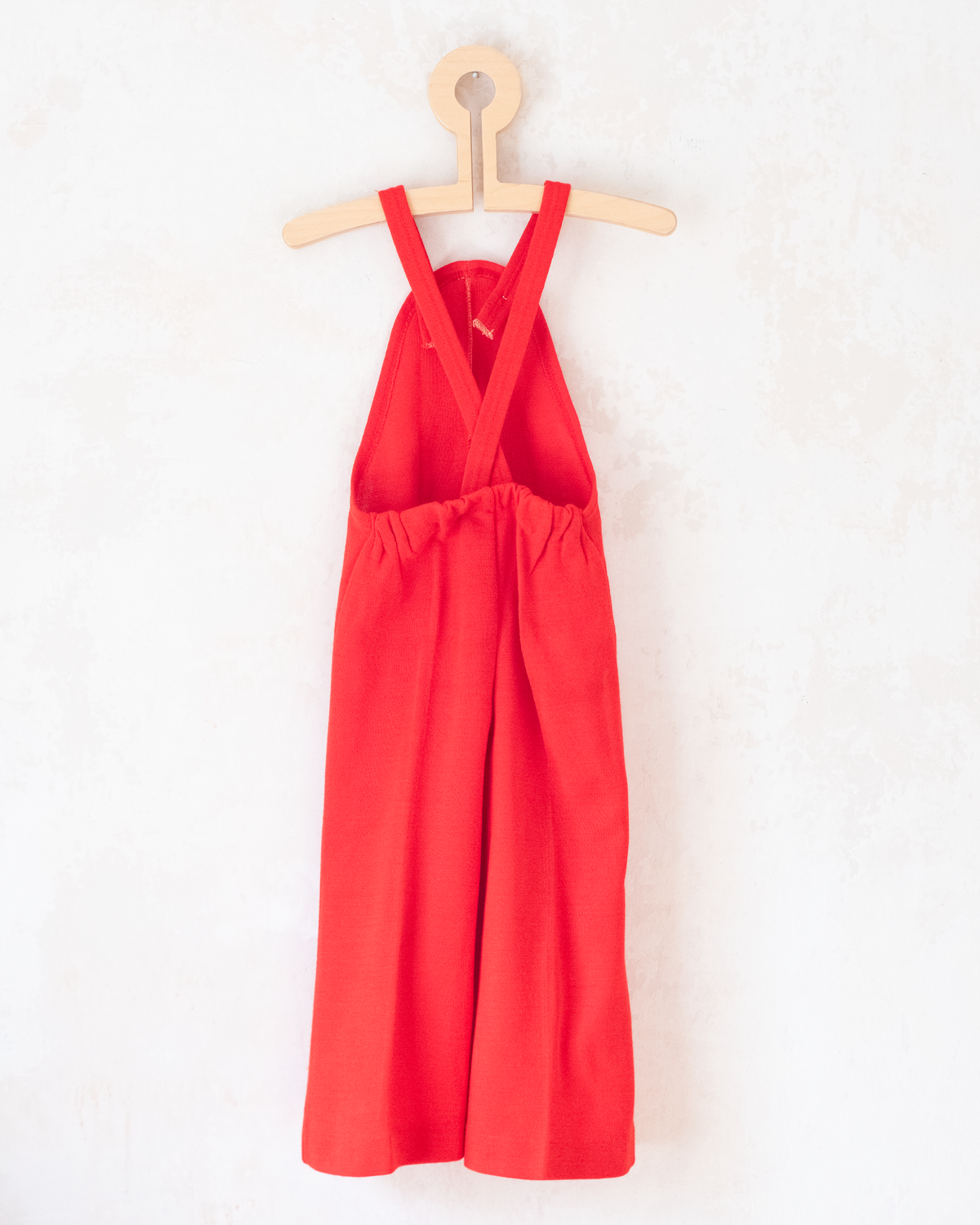 Red seventies jumpsuit | French deadstock | 2-3 years