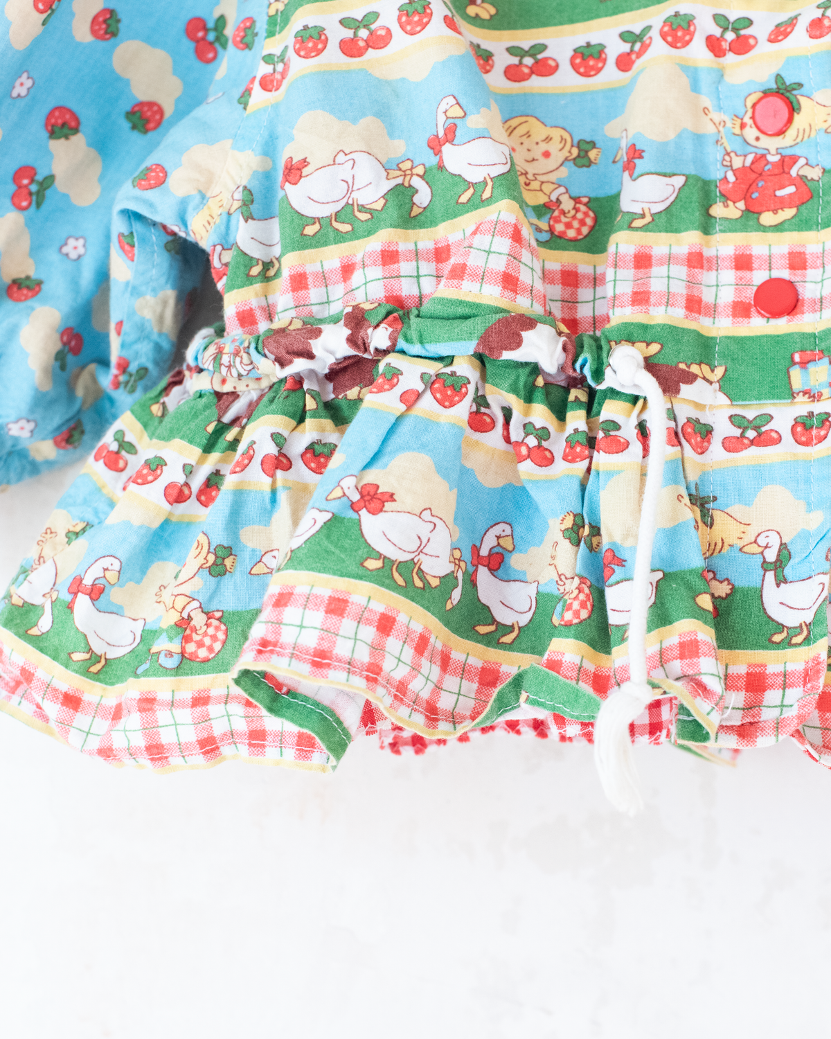 Nostalgic jacket with fruits and animals | 18-24 months