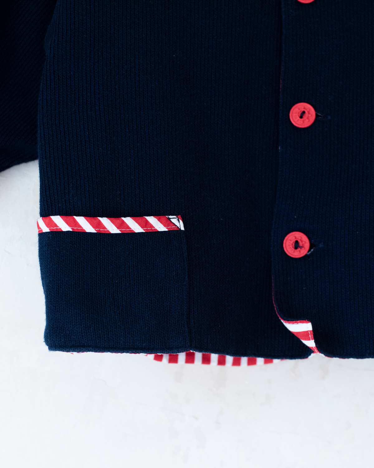 Blue Sailor Top with Stripes | German Deadstock | 18-24 Months