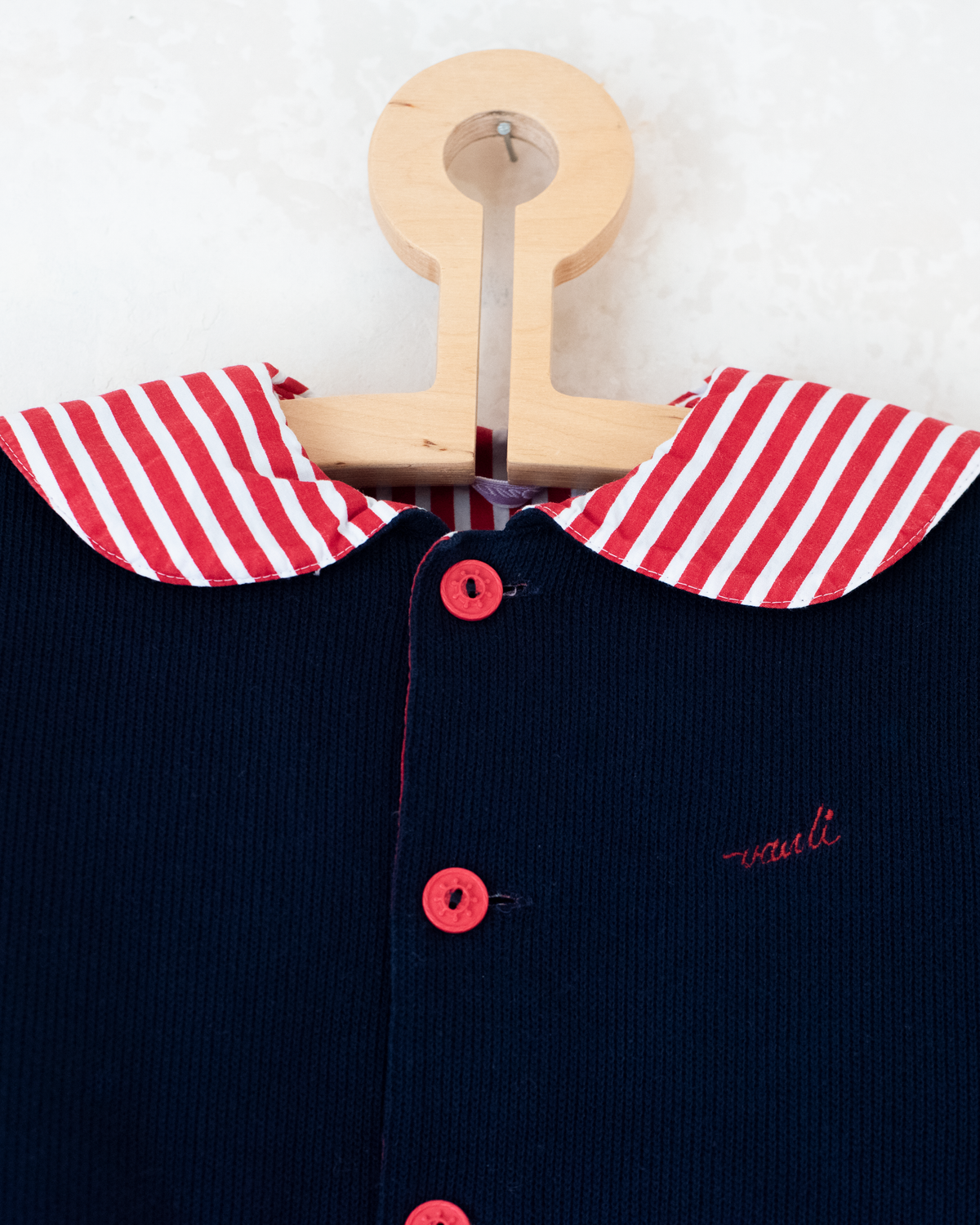Blue Sailor Top with Stripes | German Deadstock | 18-24 Months