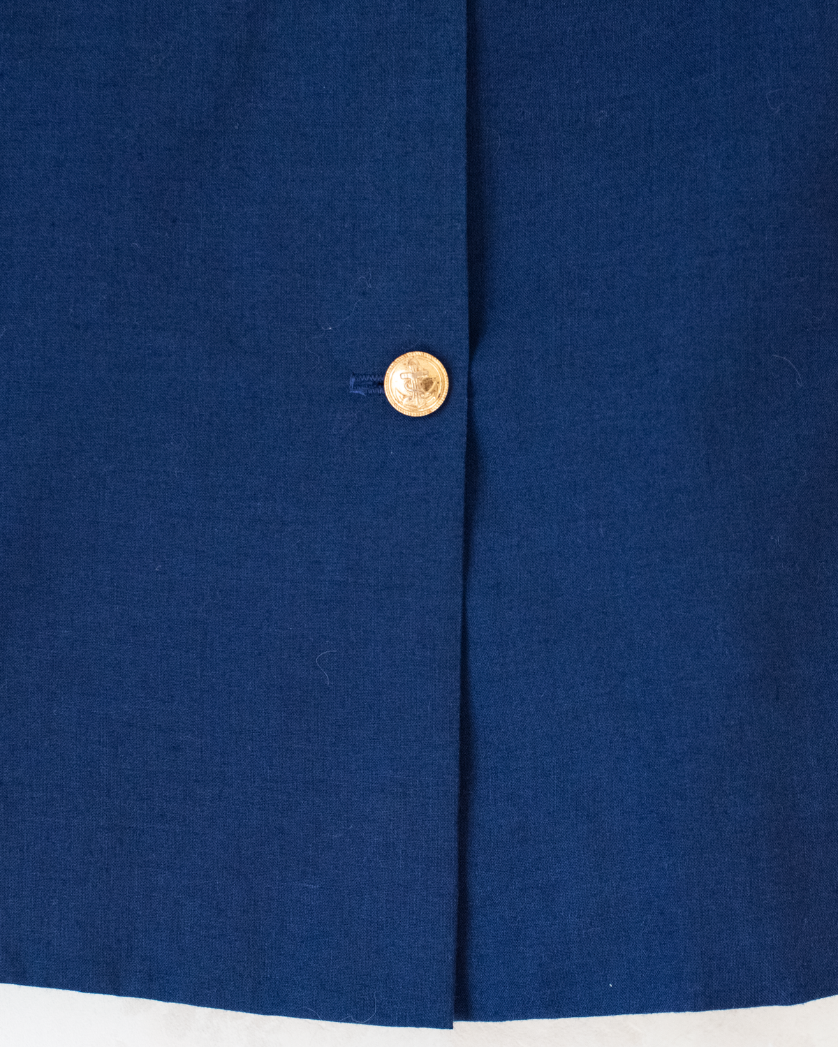 Blue French shirt with gold buttons | 3-4 years