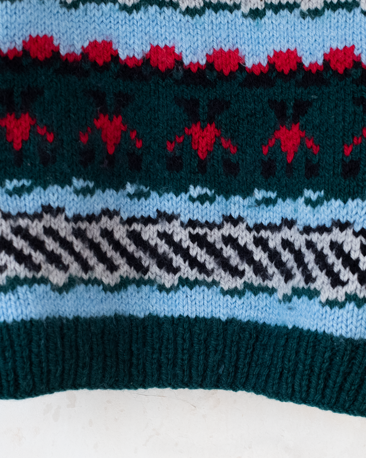 Cozy and Colorful Wool Sweater | 3-4 years