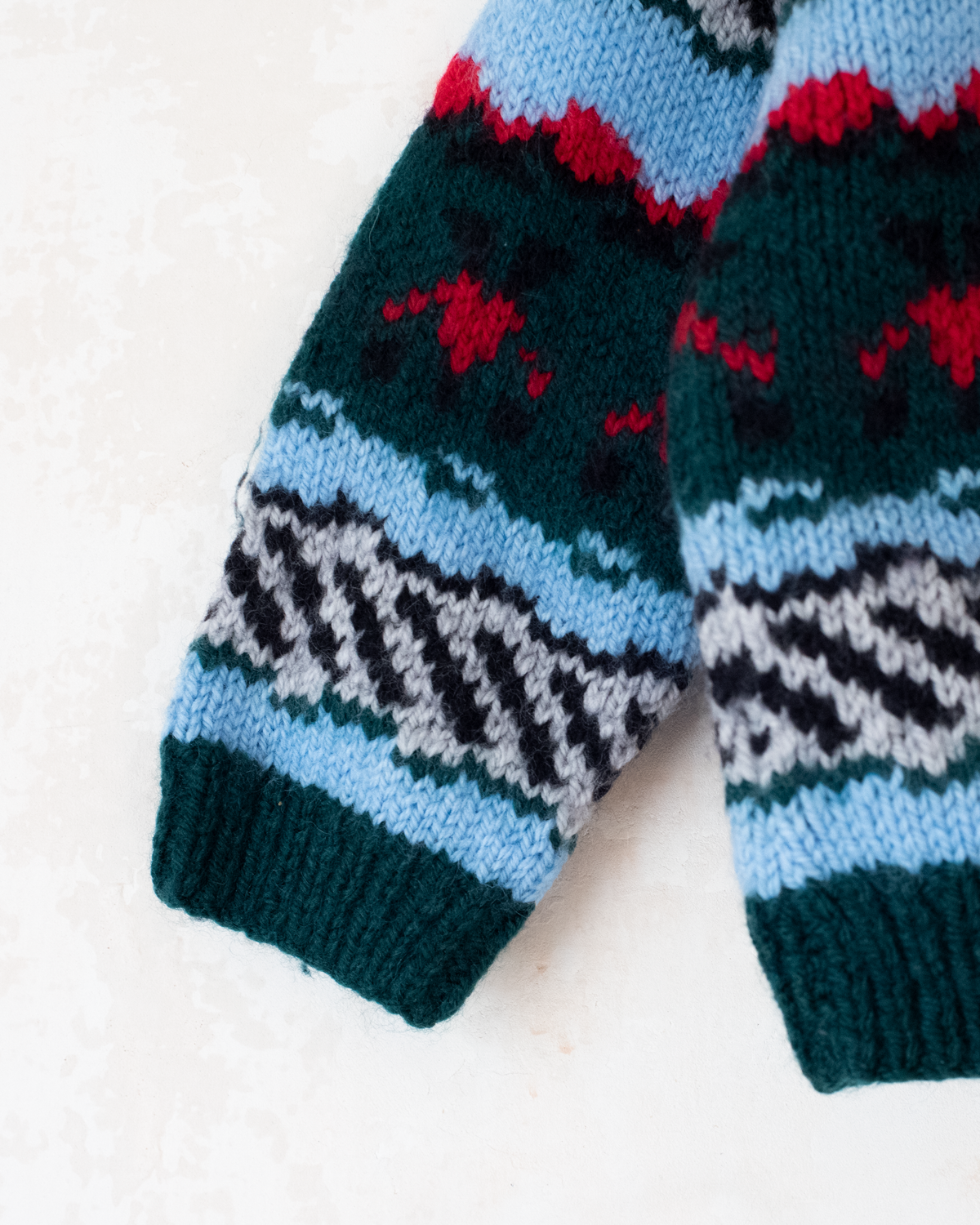 Cozy and Colorful Wool Sweater | 3-4 years