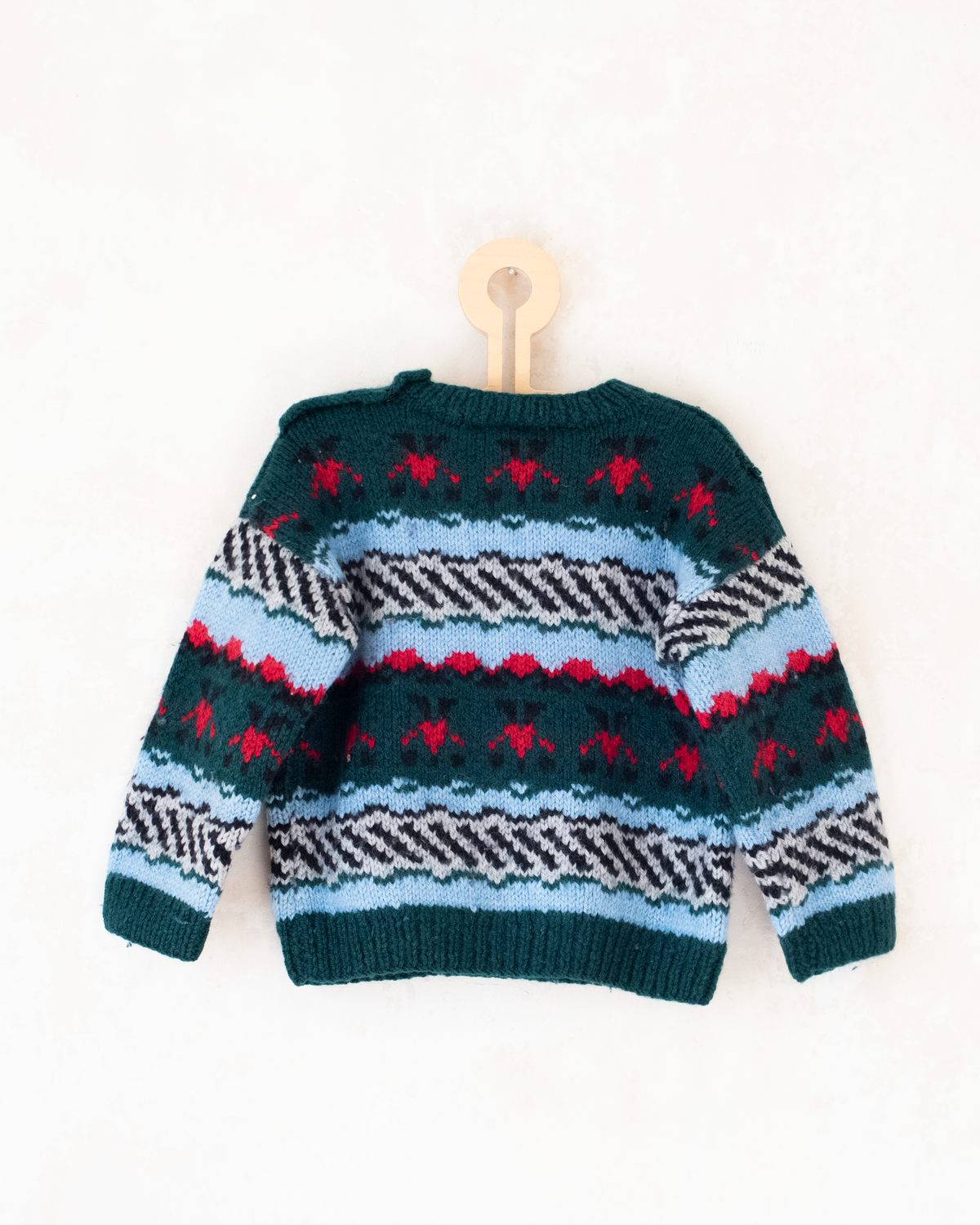 Cozy and Colorful Wool Sweater | 3-4 years