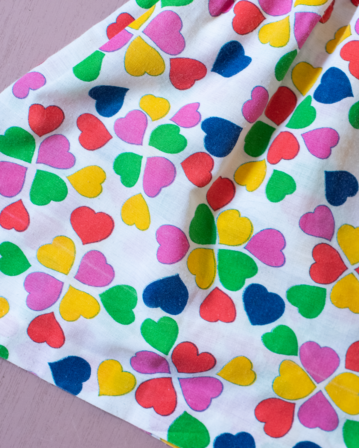 70s Heart Dress | 8-9 Years