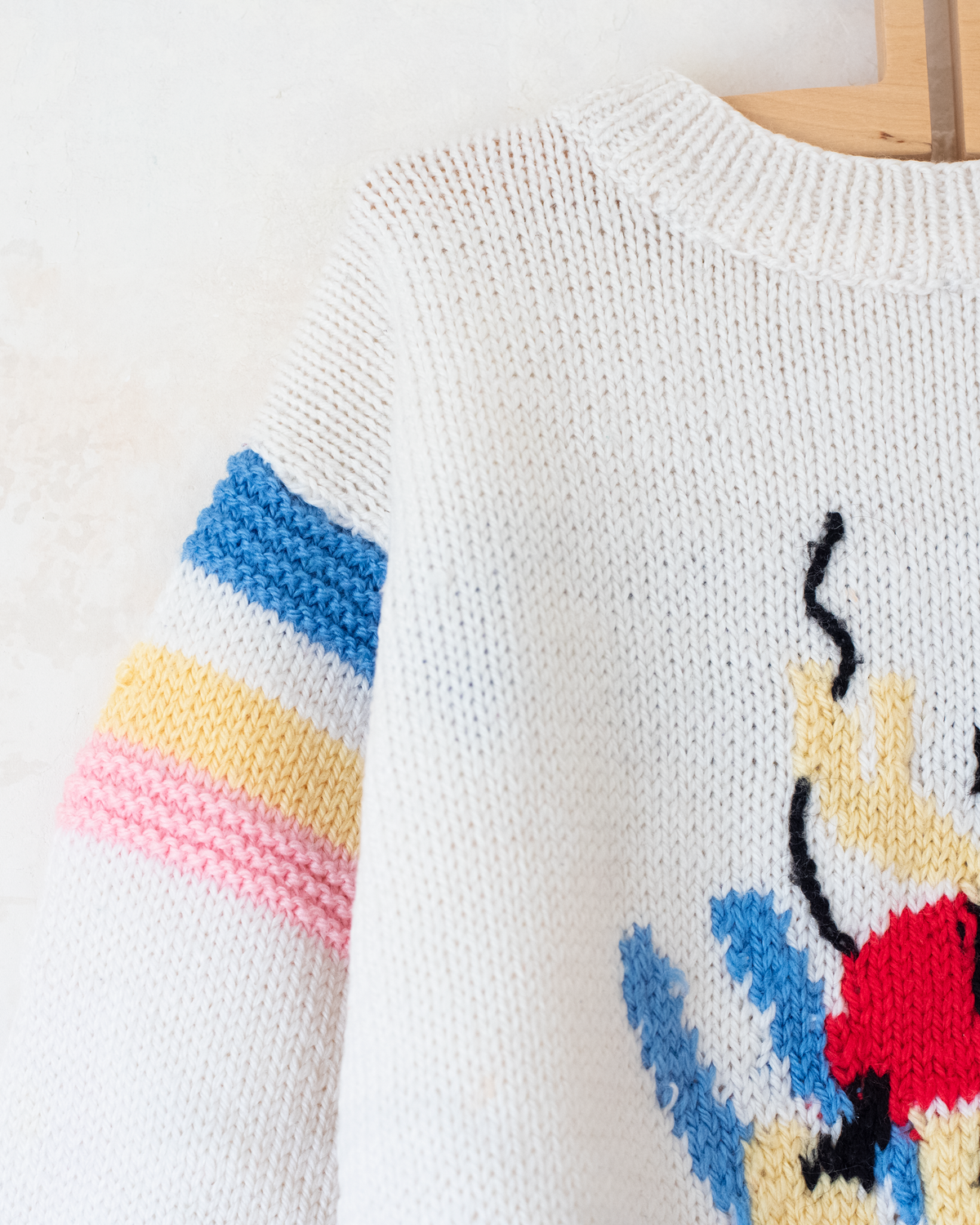 Mickey Mouse Skiing Wool Sweater | 5-6 Years
