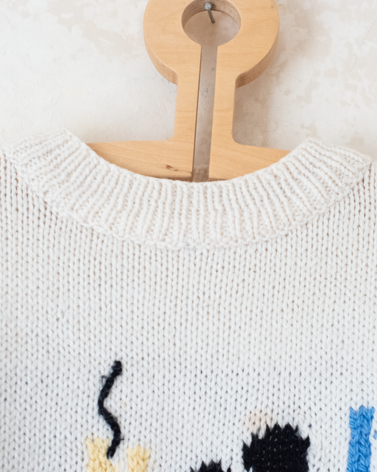 Mickey Mouse Skiing Wool Sweater | 5-6 Years