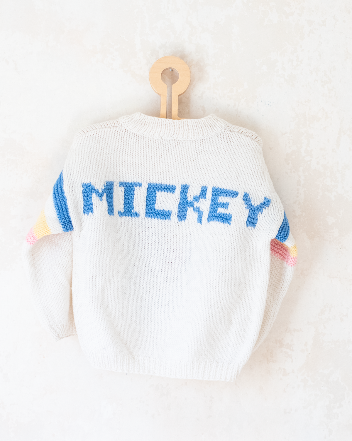 Mickey Mouse Skiing Wool Sweater | 5-6 Years