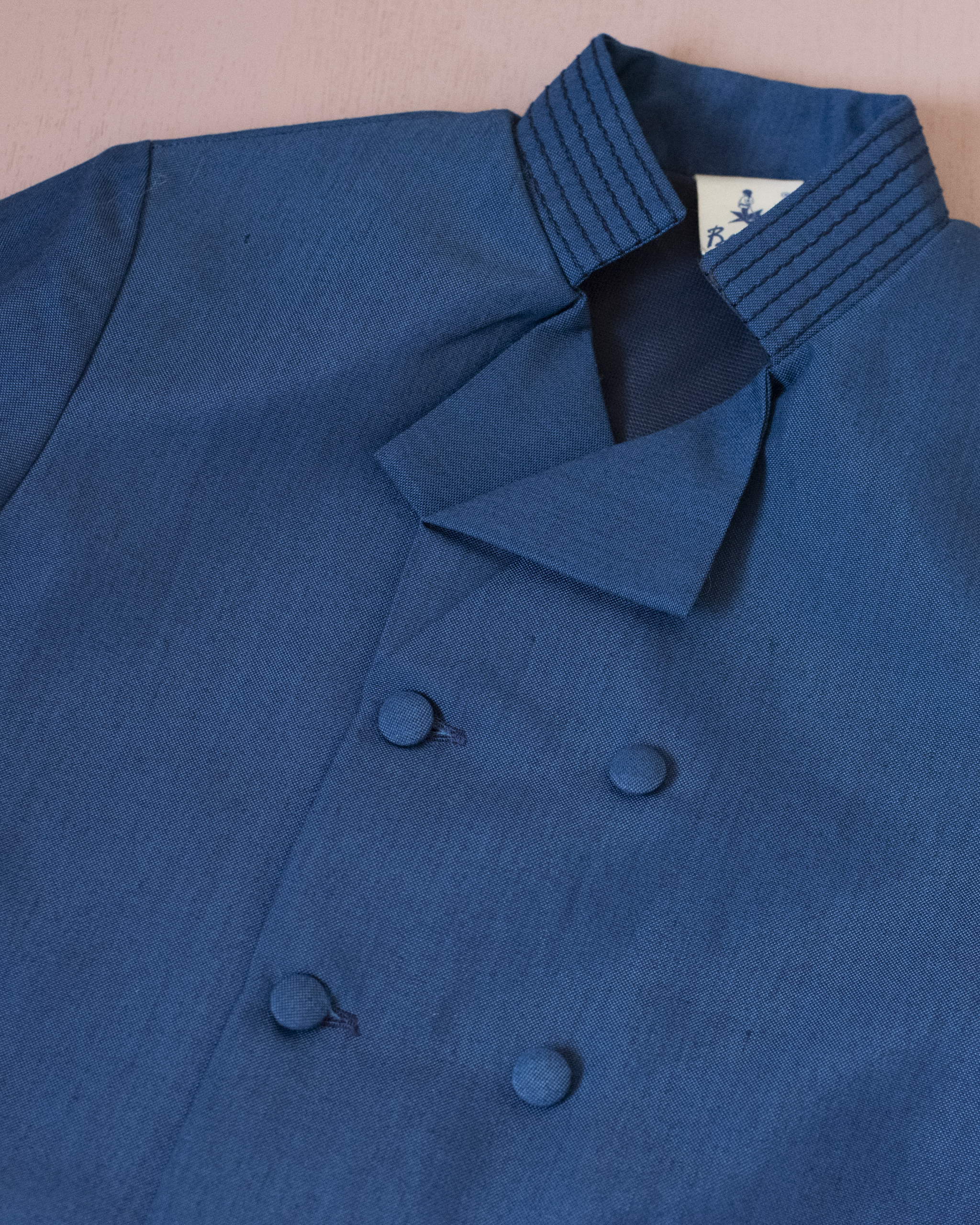 ז׳קט כחול מחוייט צרפתי | דד סטוק צרפתי | 2-3 שנים