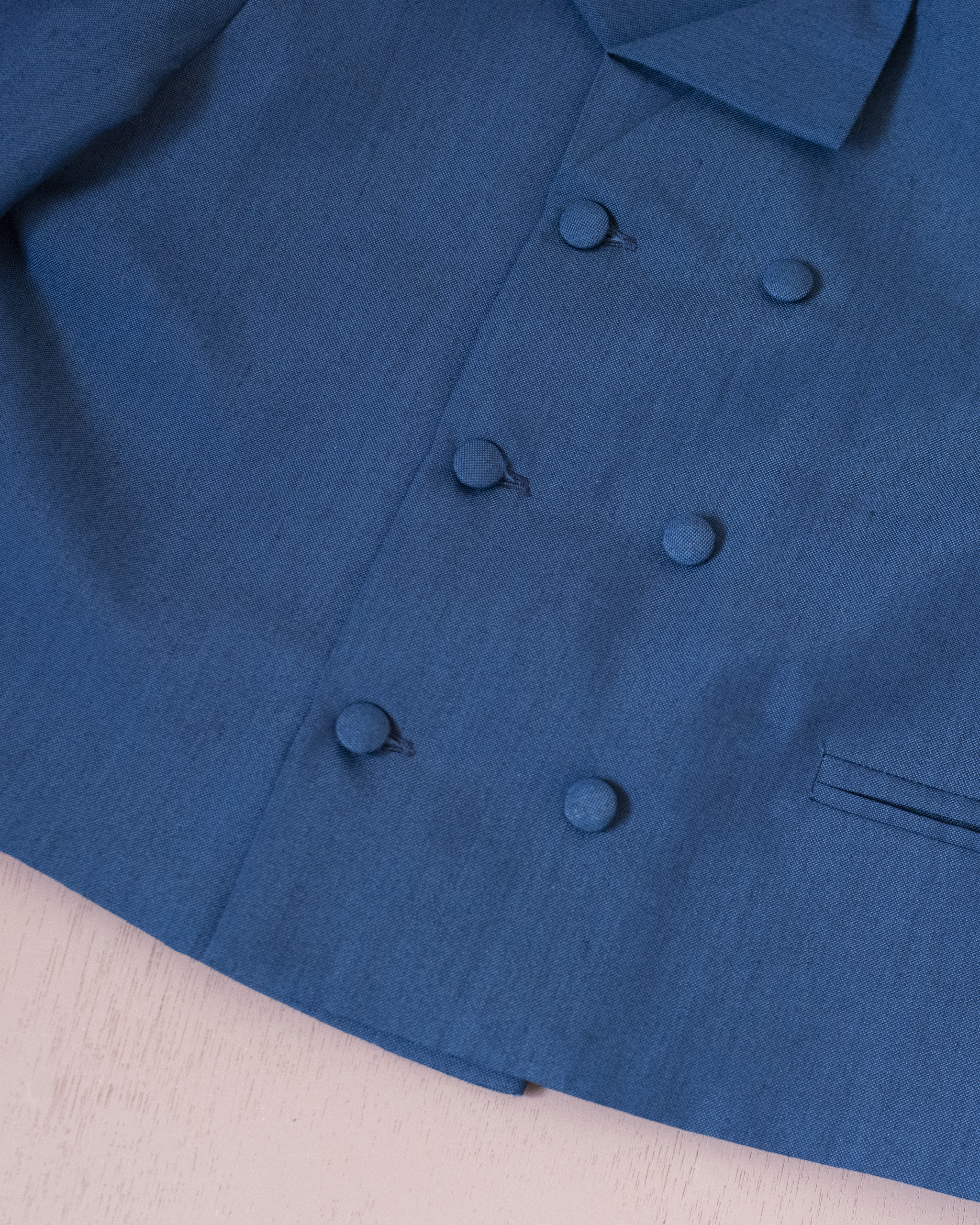 ז׳קט כחול מחוייט צרפתי | דד סטוק צרפתי | 2-3 שנים