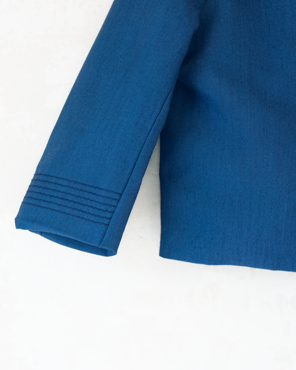 French tailored blue jacket | French deadstock | 2-3 years