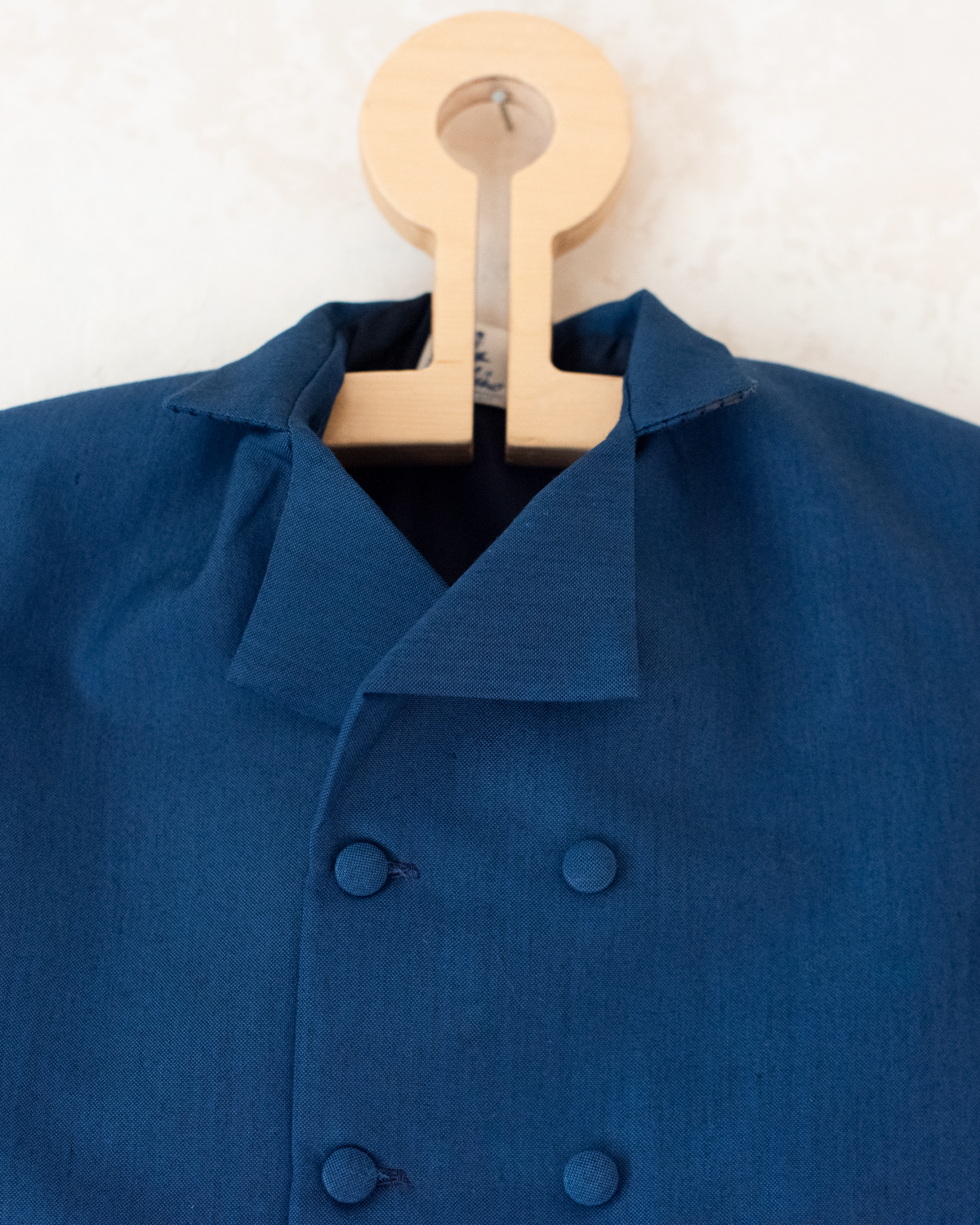 French tailored blue jacket | French deadstock | 2-3 years