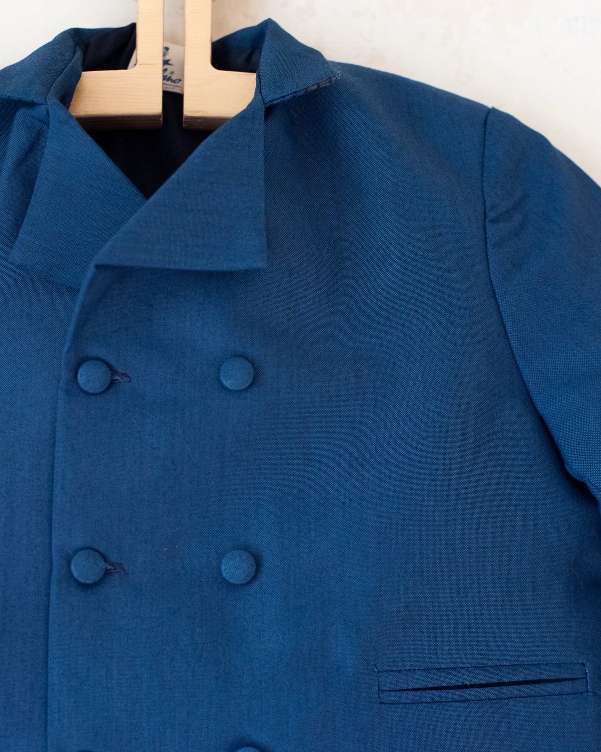 French tailored blue jacket | French deadstock | 2-3 years