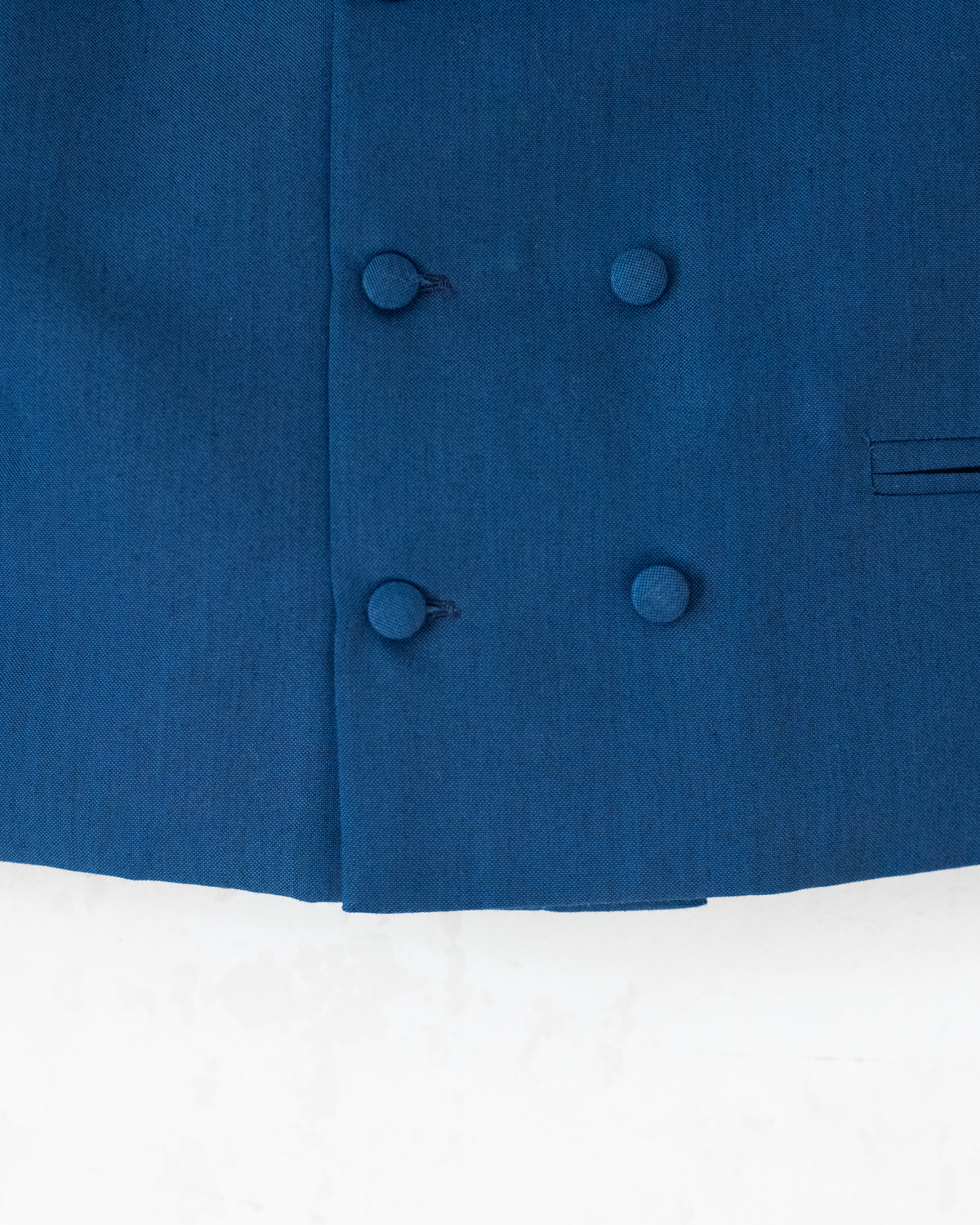 French tailored blue jacket | French deadstock | 2-3 years
