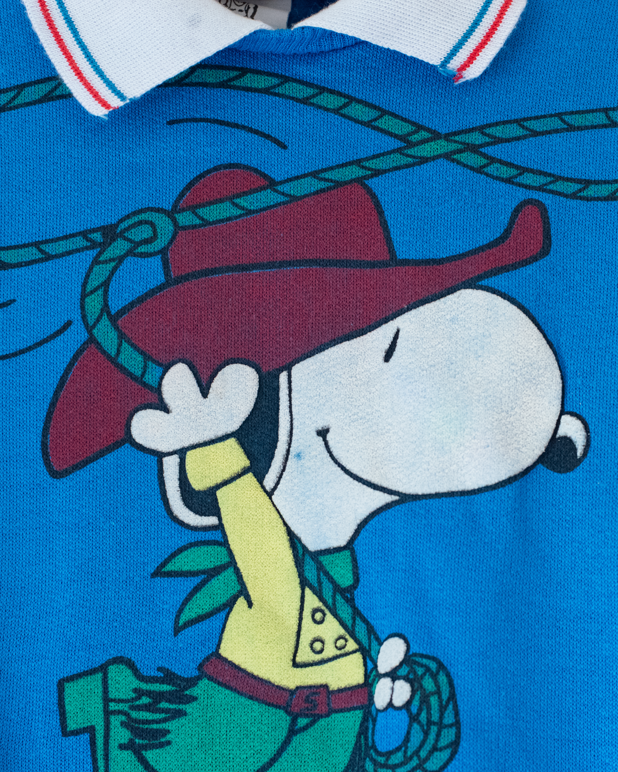 סווטשירט כחול עם סנופי הקאובוי | 5-6 שנים