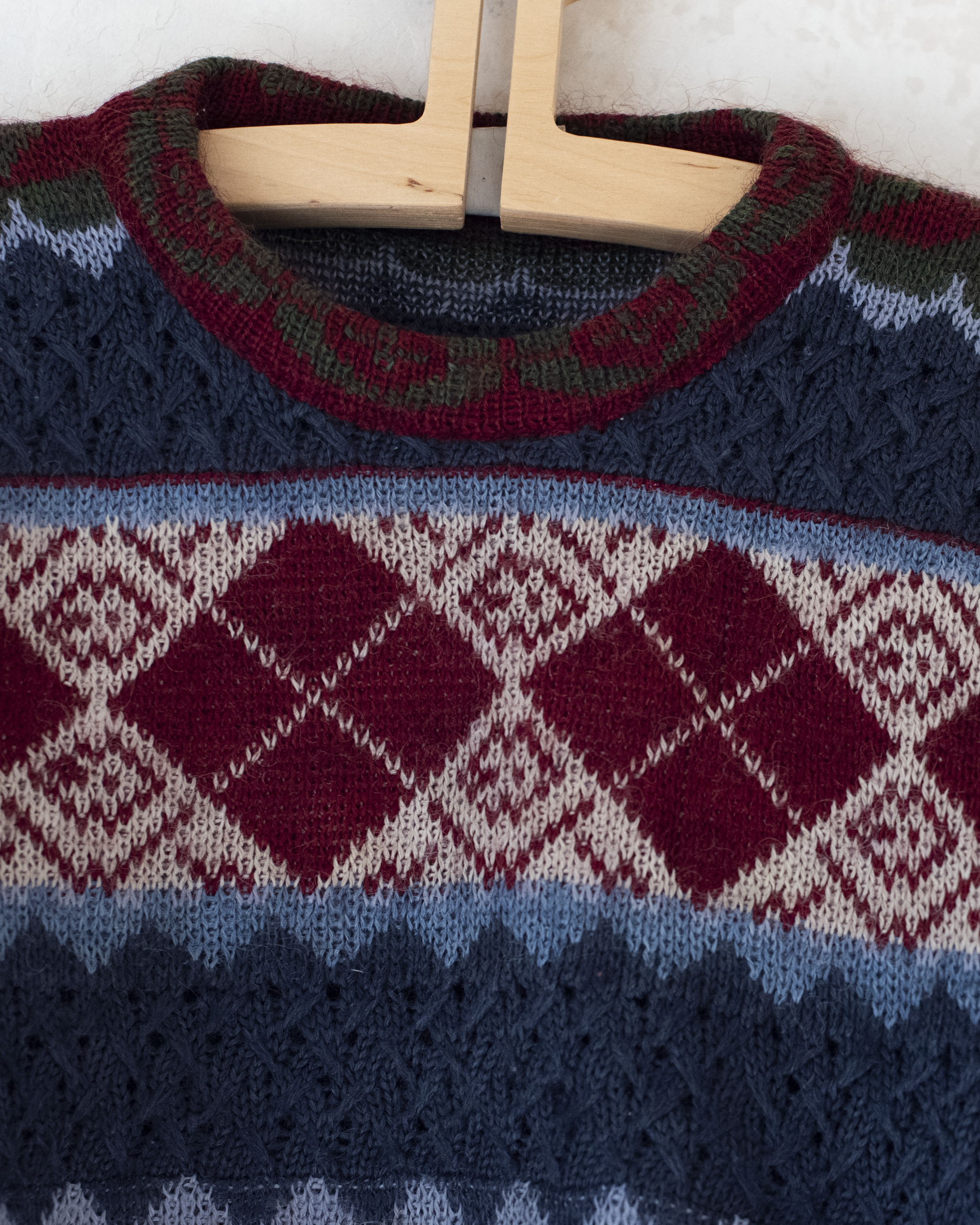 סוודר נוסטלגי בצבעי חורף | 4-5 שנים