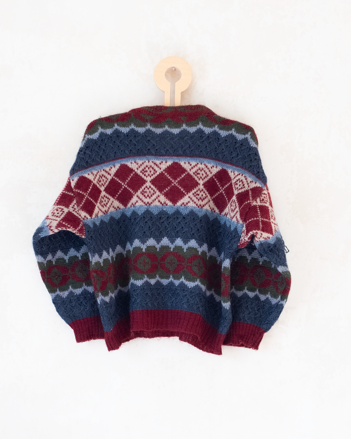 Nostalgic winter-colored sweater | 4-5 years