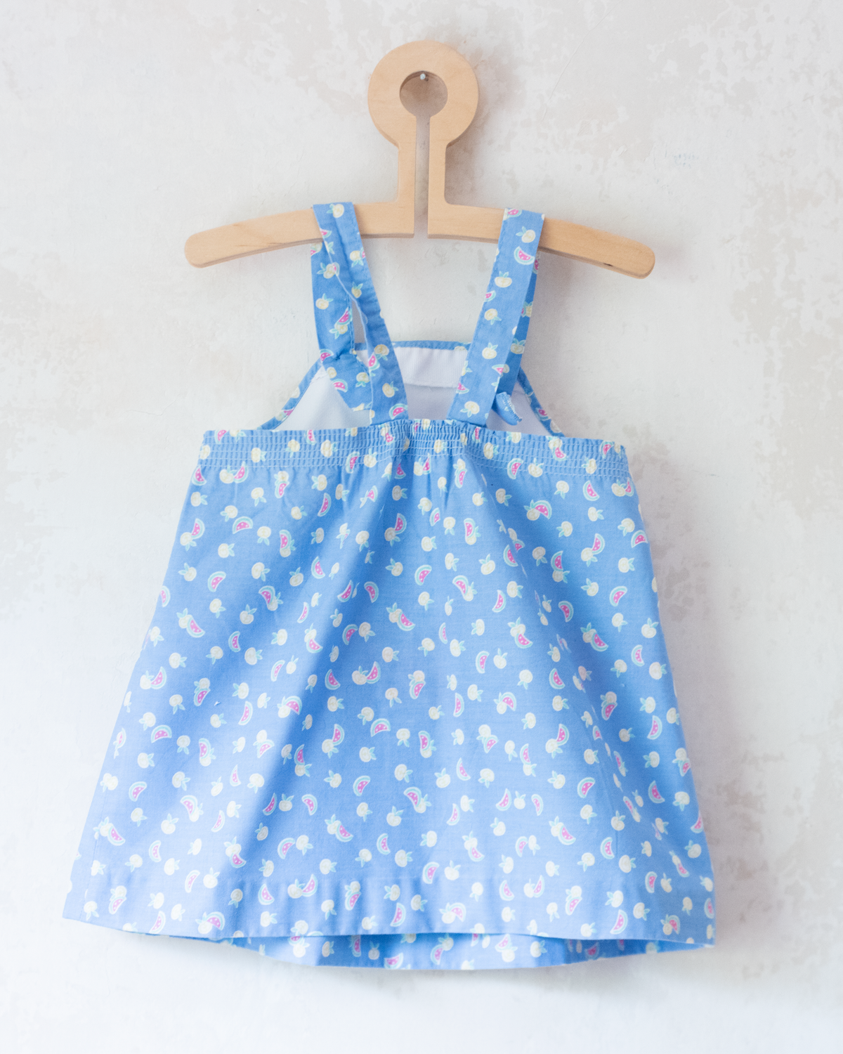 Summer fruit dress with embroidery | 18-24 months