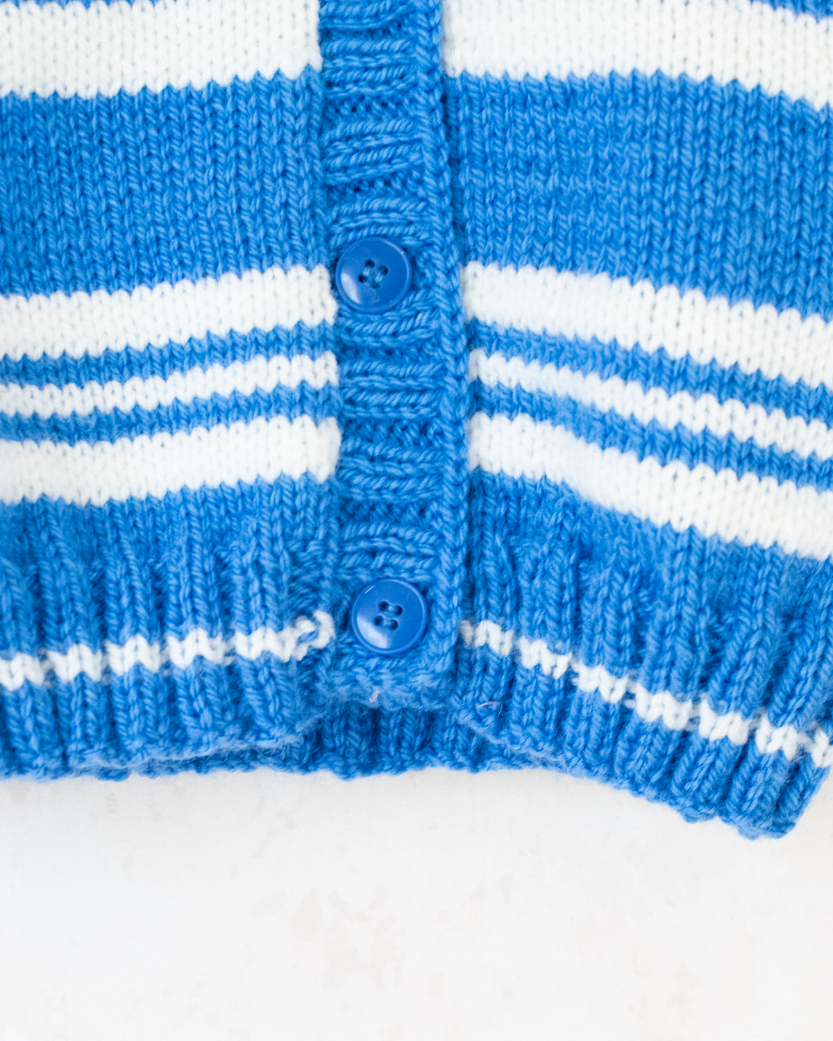 Striped wool cardigan | 5-6 years