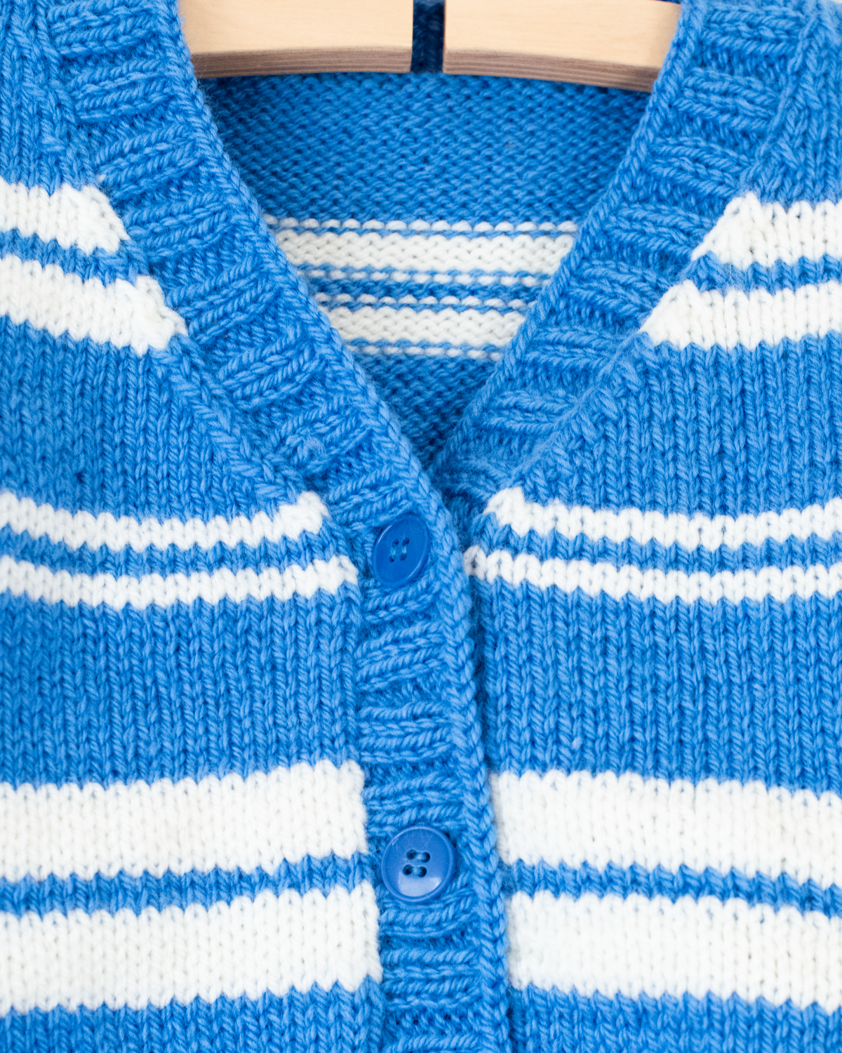 Striped wool cardigan | 5-6 years