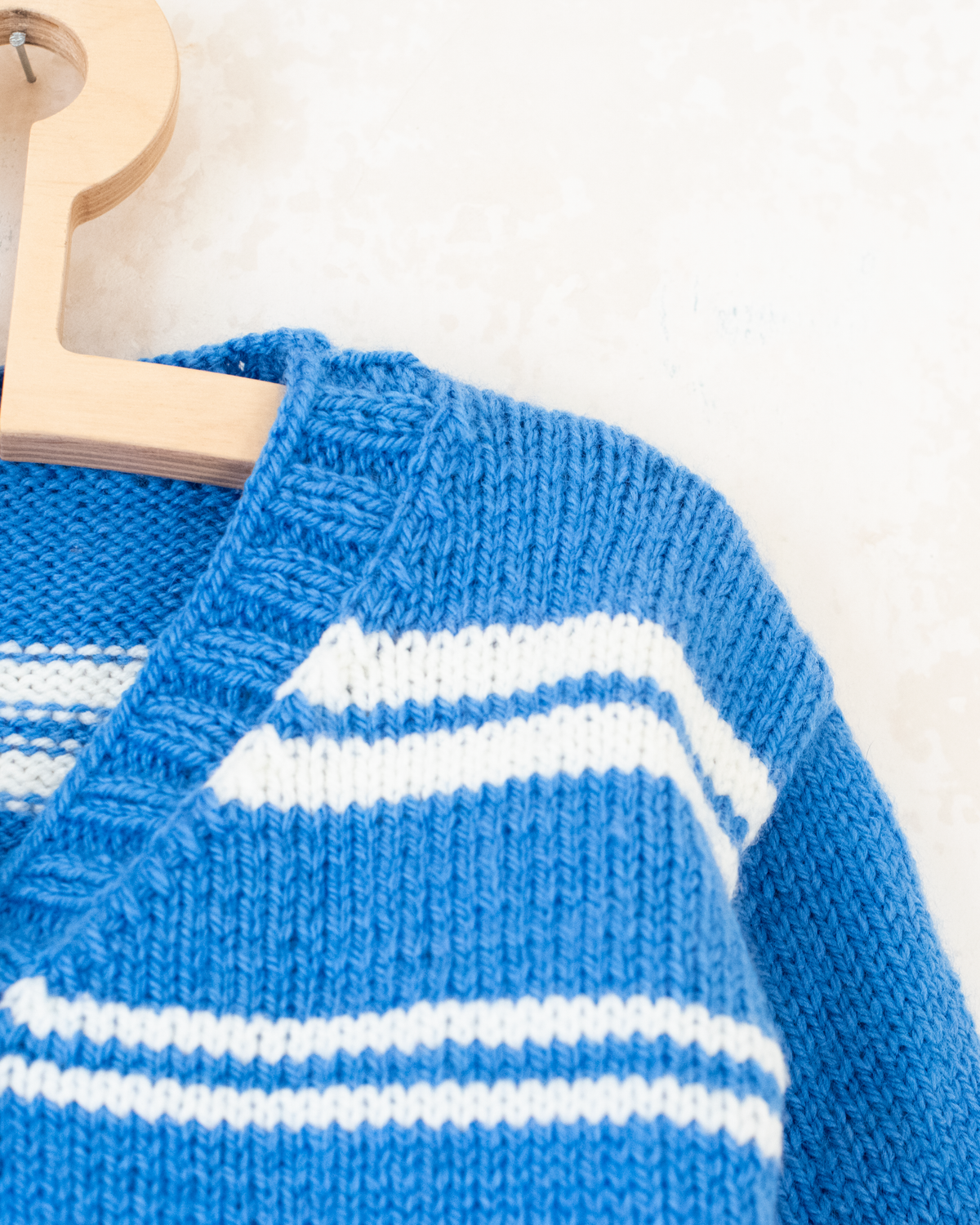 Striped wool cardigan | 5-6 years