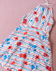שמלת קולר צבעונית מהסבנטיז | 7-8 שנים