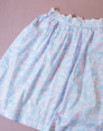 חצאית עם עלים ופירות בגווני פסטל | 10-11 שנים