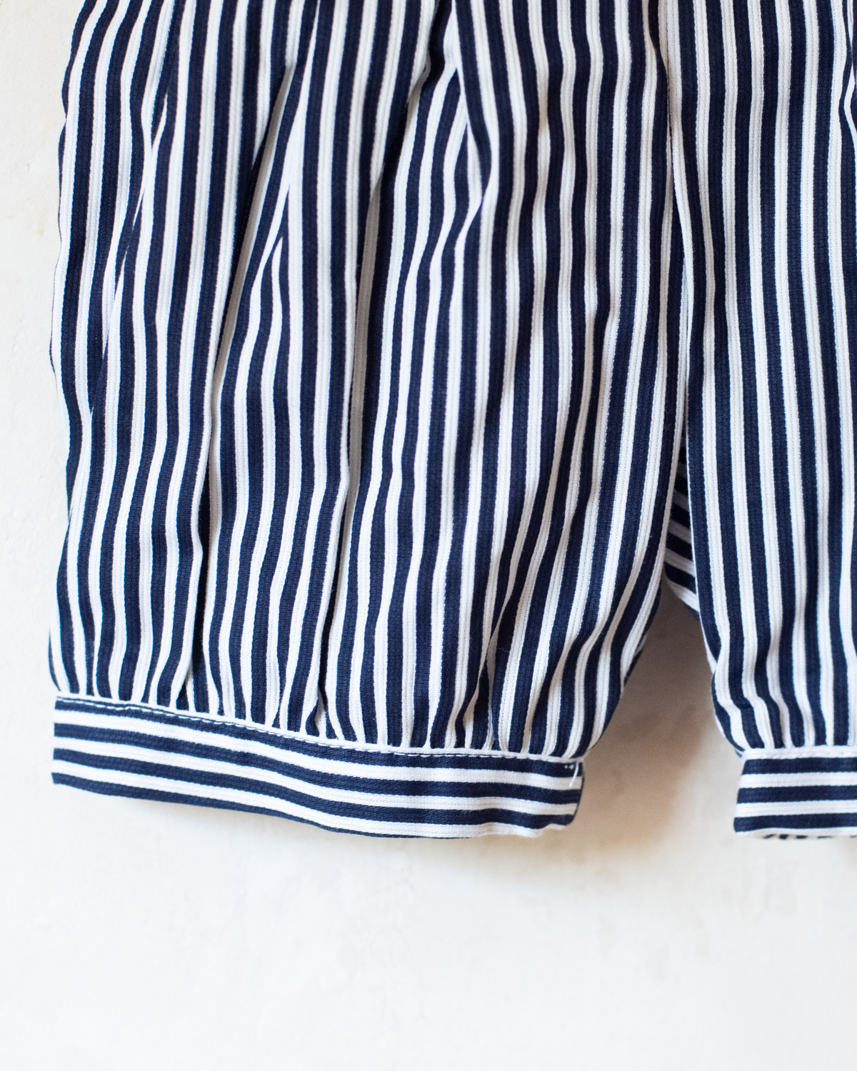 Sailor set with embroidered boats | 6-9 months