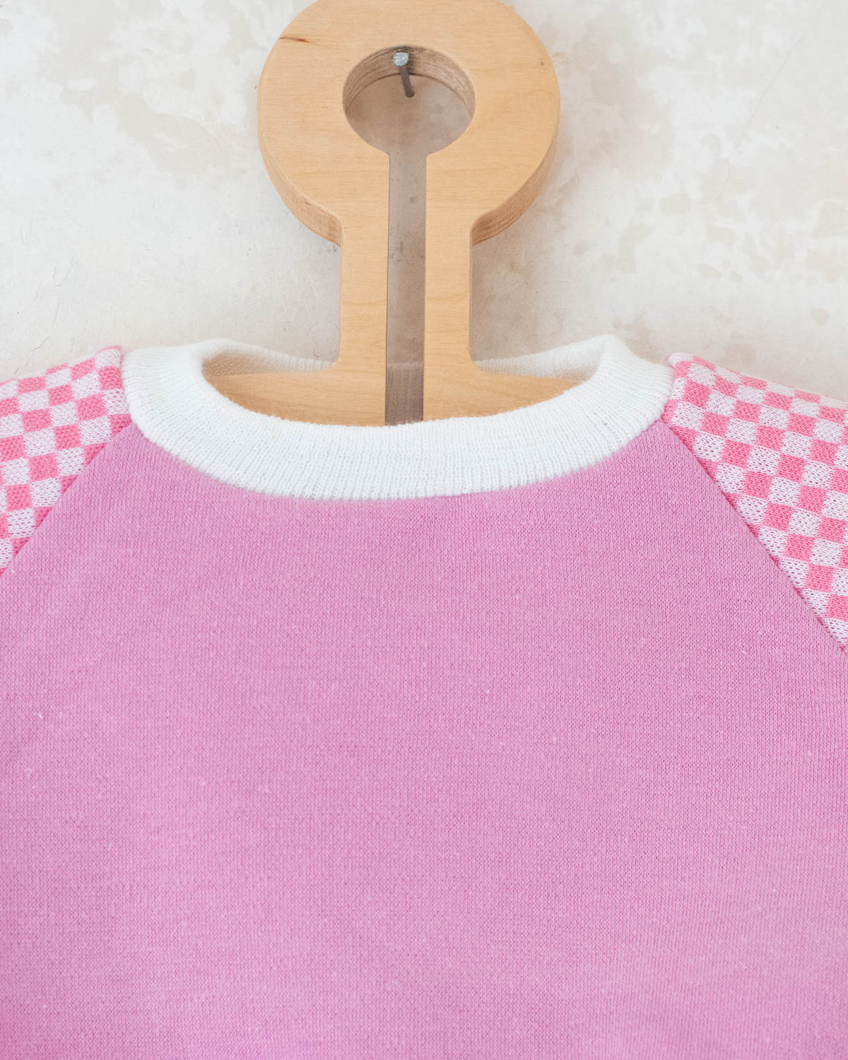 Pink sweatshirt from the 80s | 6-9 months