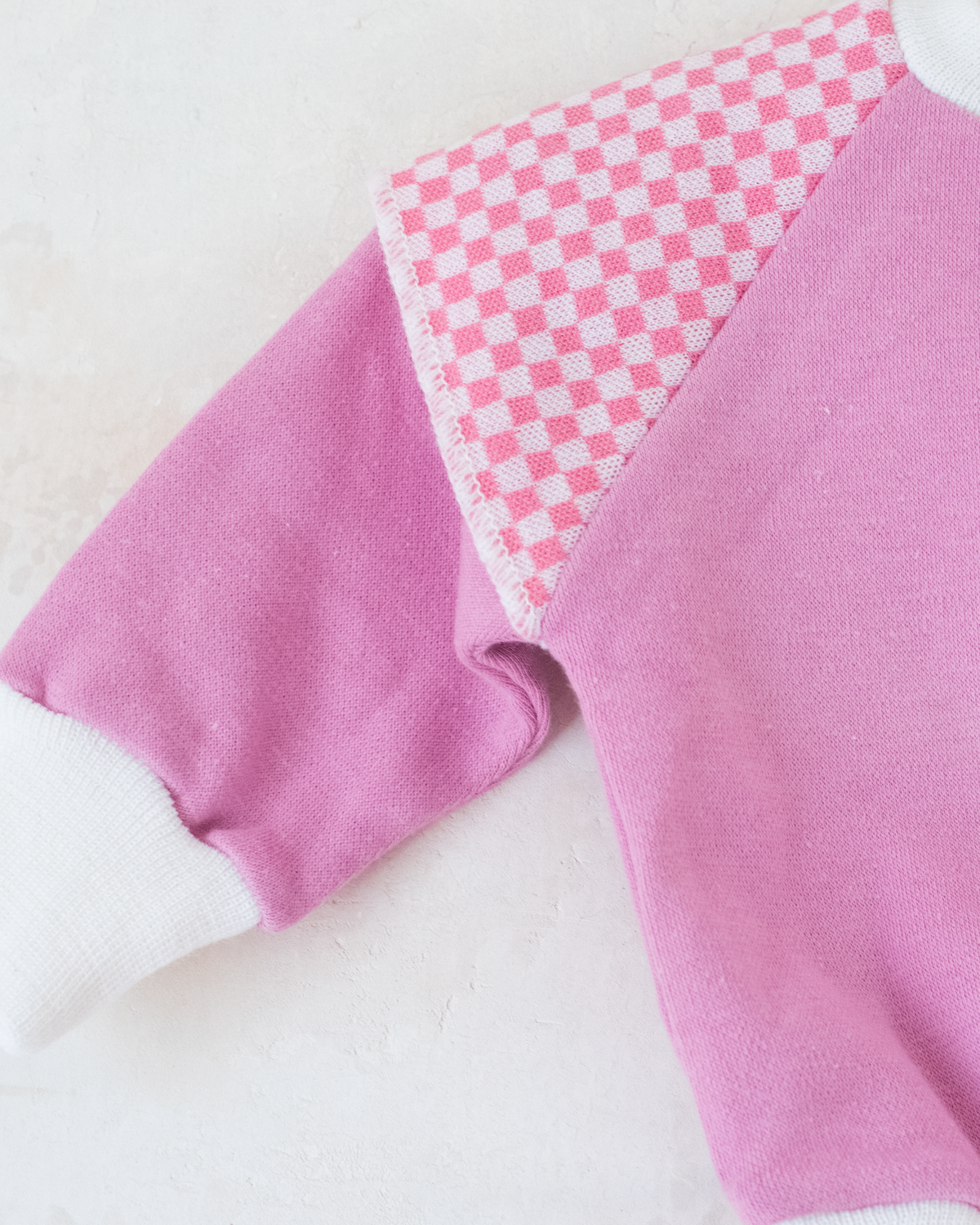 Pink sweatshirt from the 80s | 6-9 months