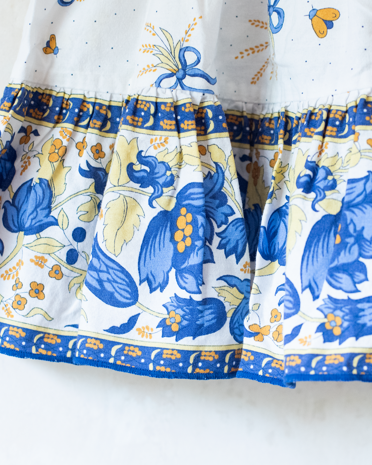 Provence dress with flowers and corn | 9-12 months
