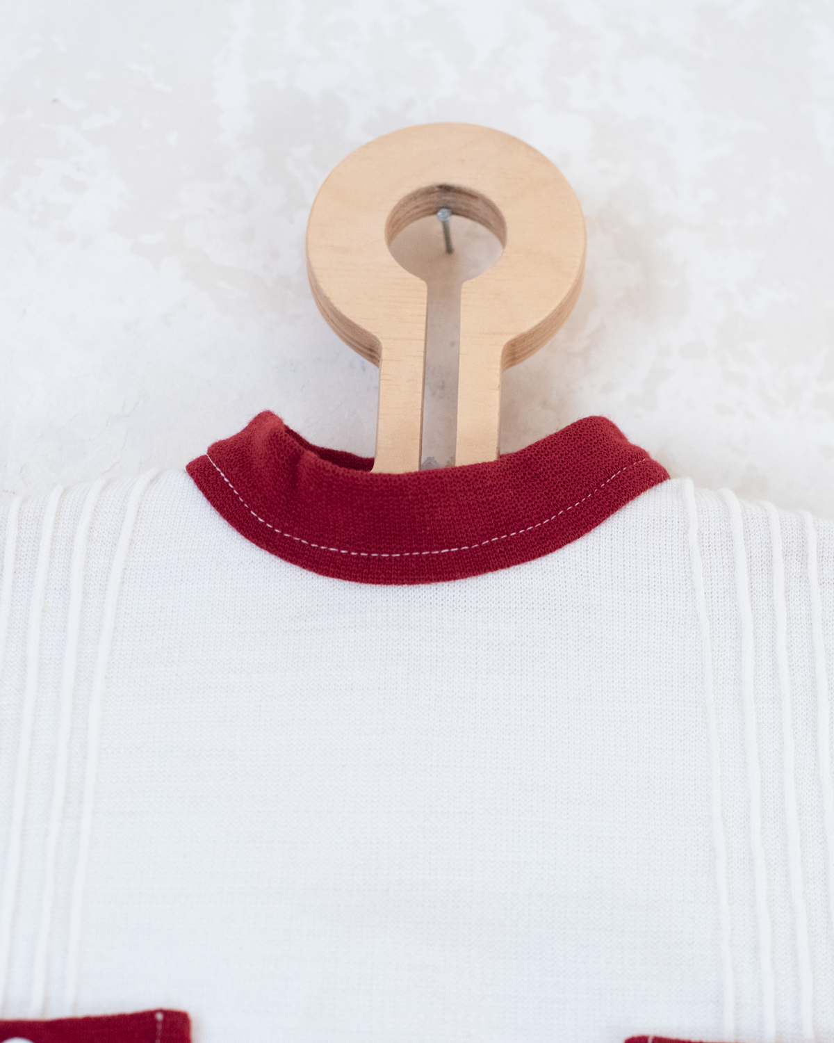 Red and white set from the 70s | Dead stock from Belgium | 5-6 years