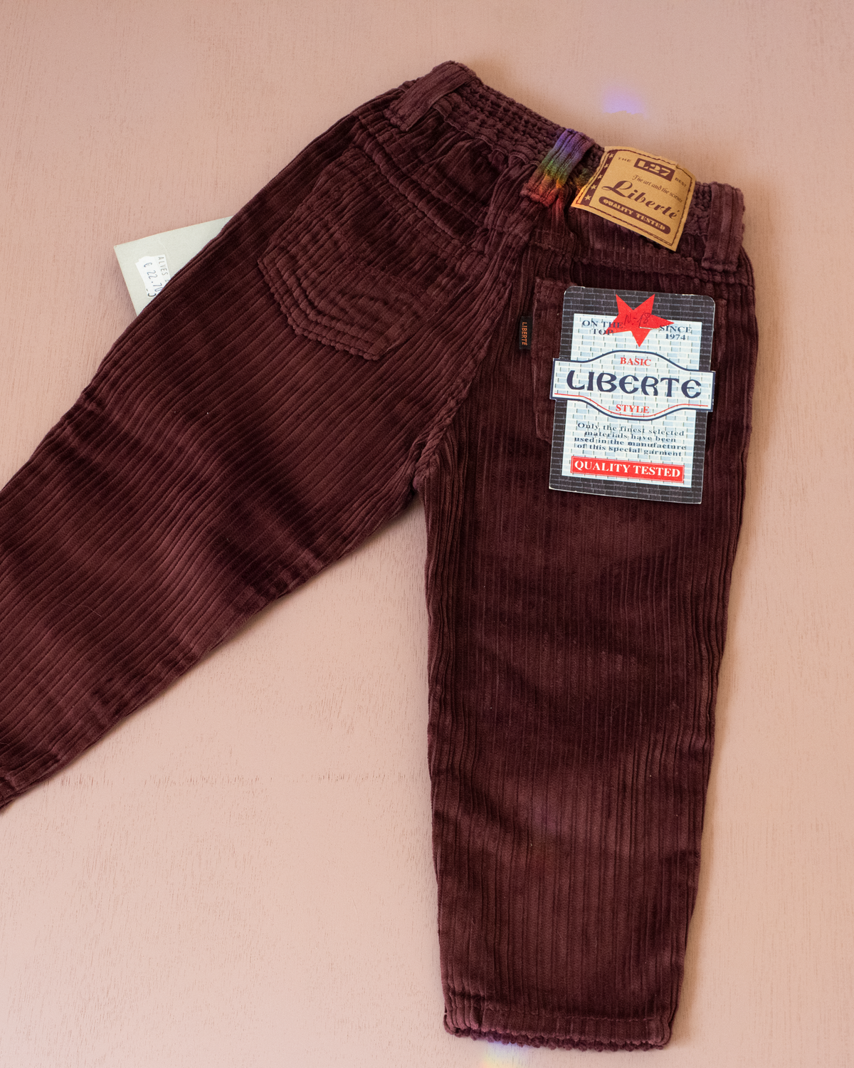 Purple Corduroy Pants | Spanish Dead Stock | 18-24 Months