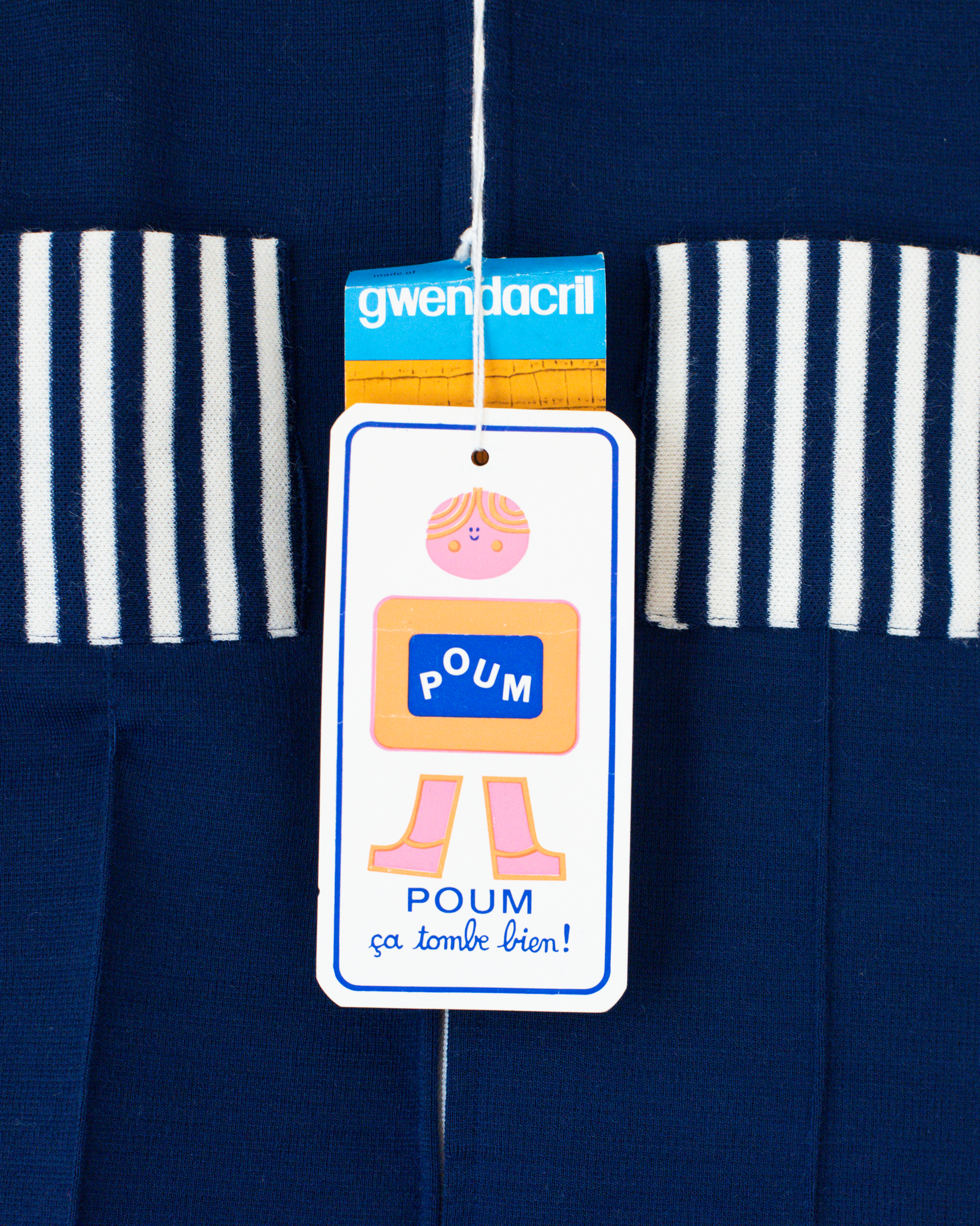 אוברול כחול צרפתי | דד סטוק מהסבנטיז | 4-5 שנים