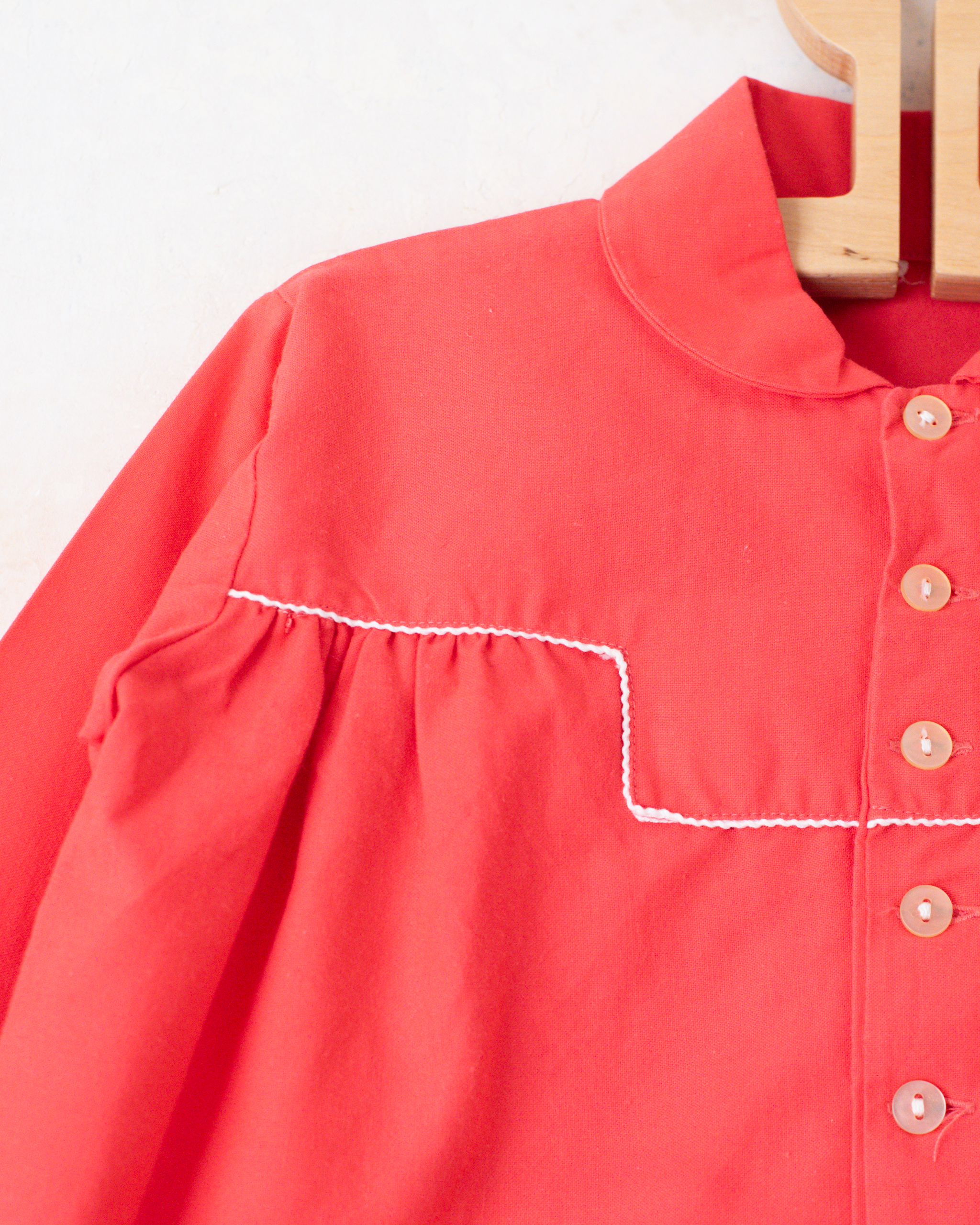 חולצה ורודה עם קאובוי רקומים | 4-5 שנים