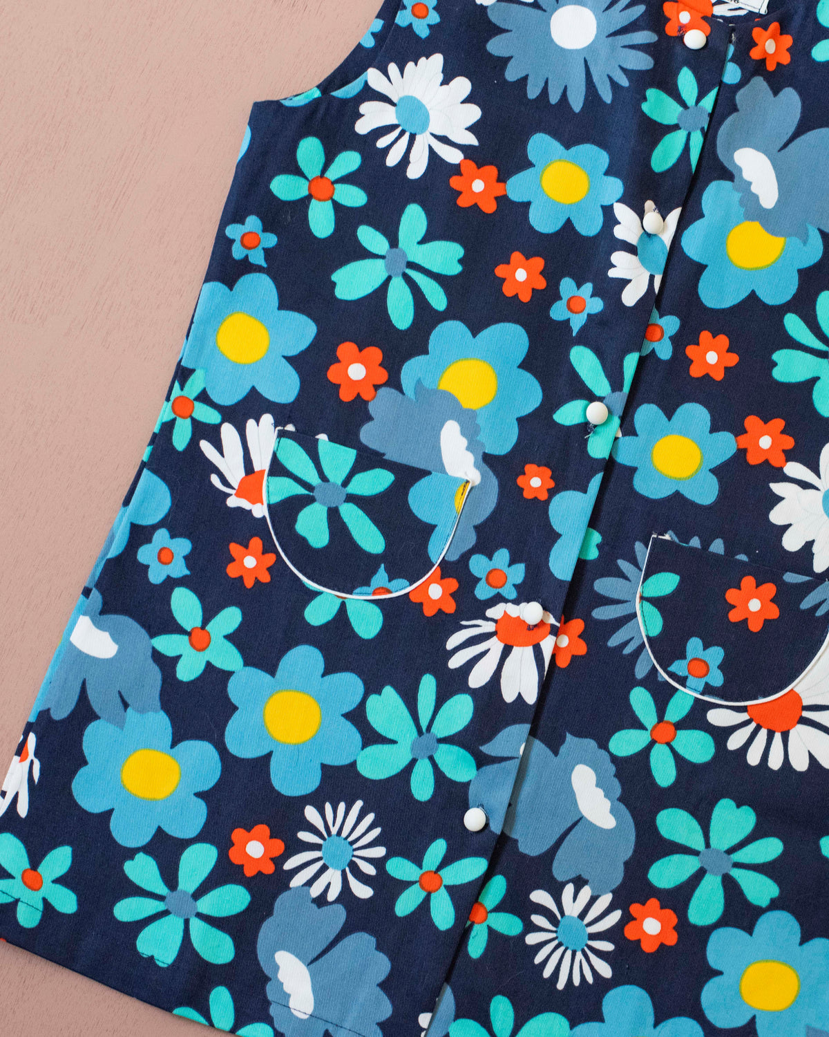 Sixties floral dress | 6-7 years