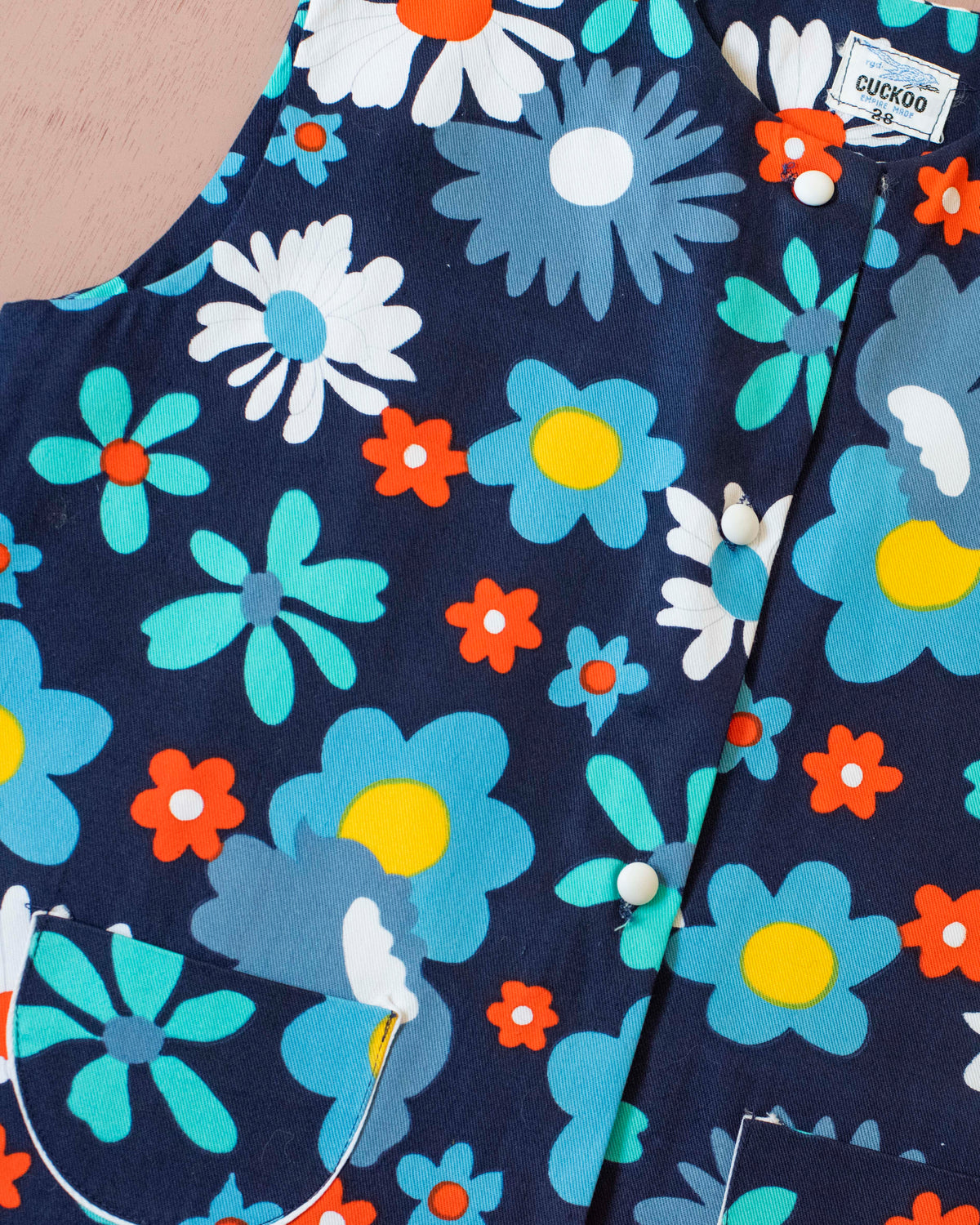 Sixties floral dress | 6-7 years