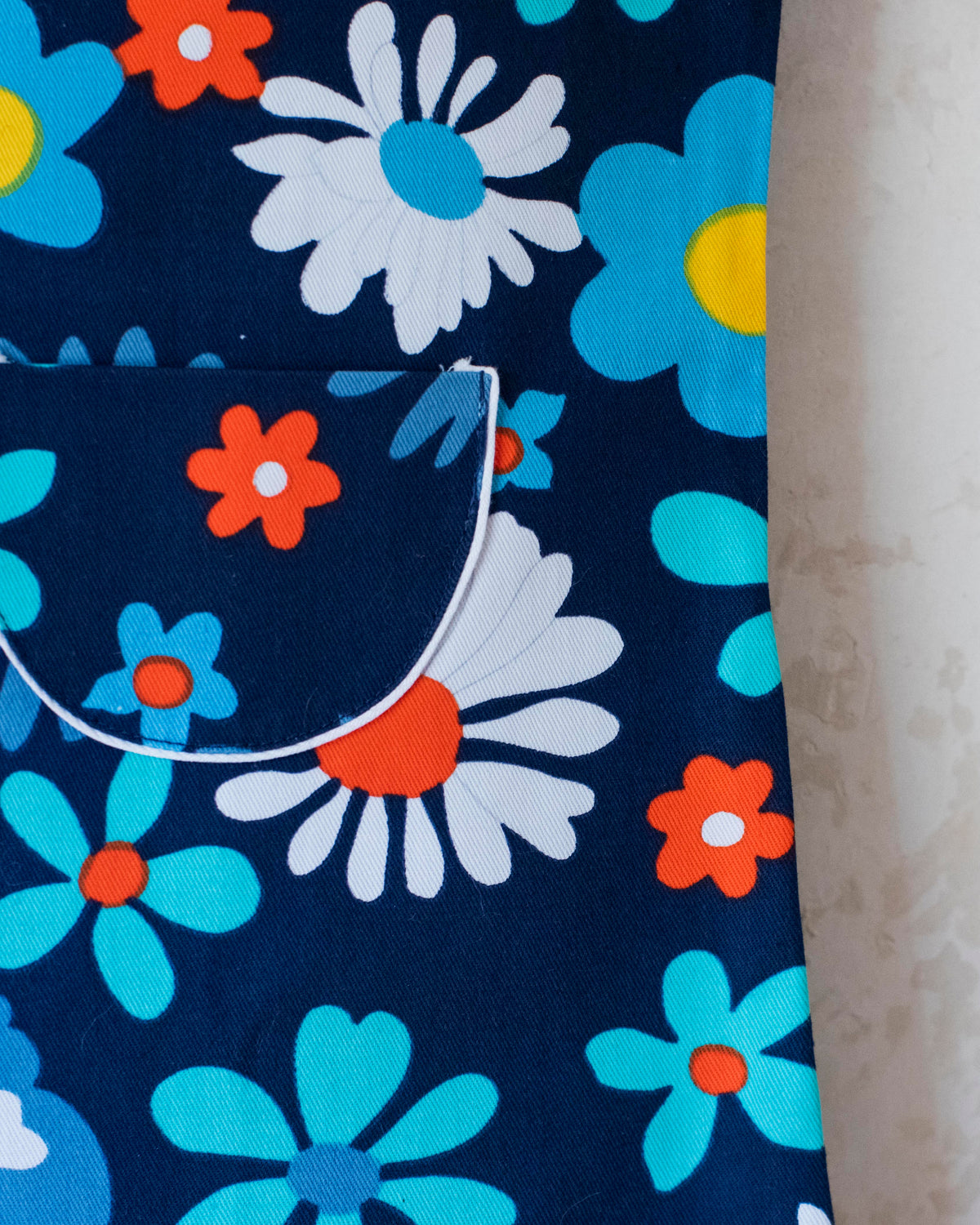 Sixties floral dress | 6-7 years