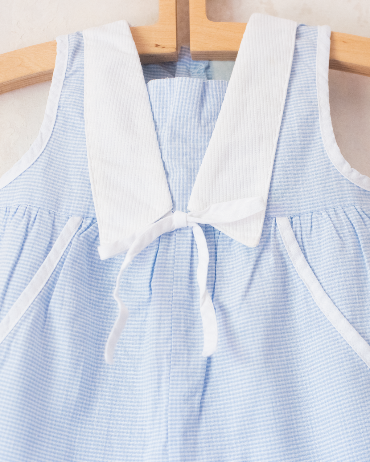 Plaid sailor overalls | 3-6 months