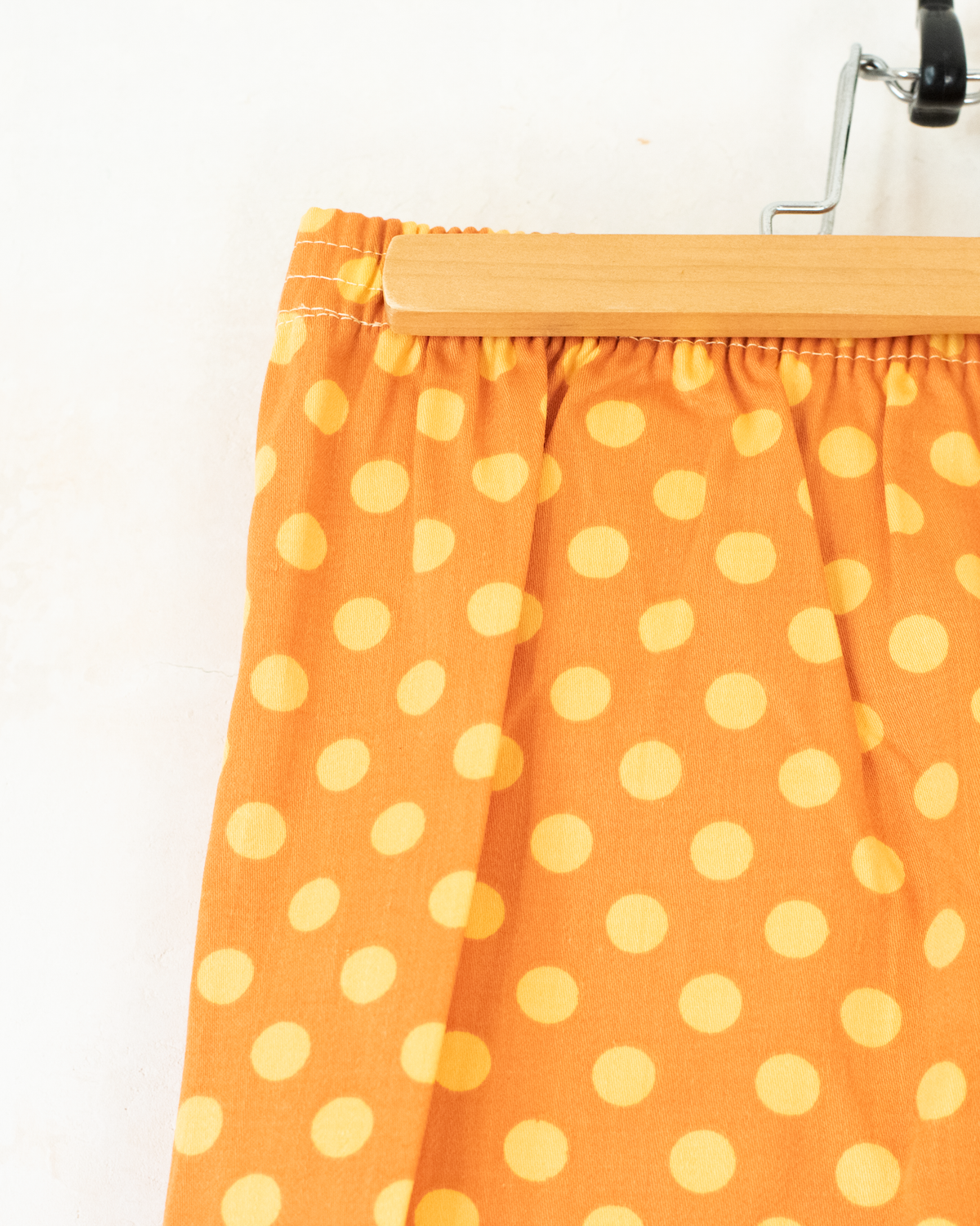 Polka Dot Orange Suit | Deadstock from the Seventies | 7-8 Years