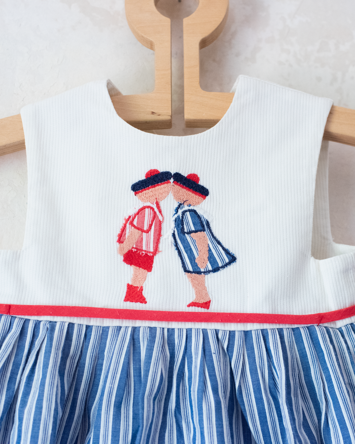 Pierre Cardin Kissing Sailors Dress | 12-18 Months