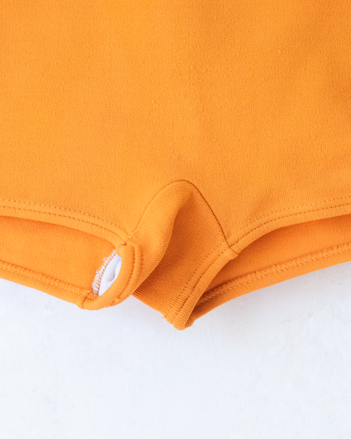 Orange swimsuit with sixties stripes | Deadstock | 3-4 years