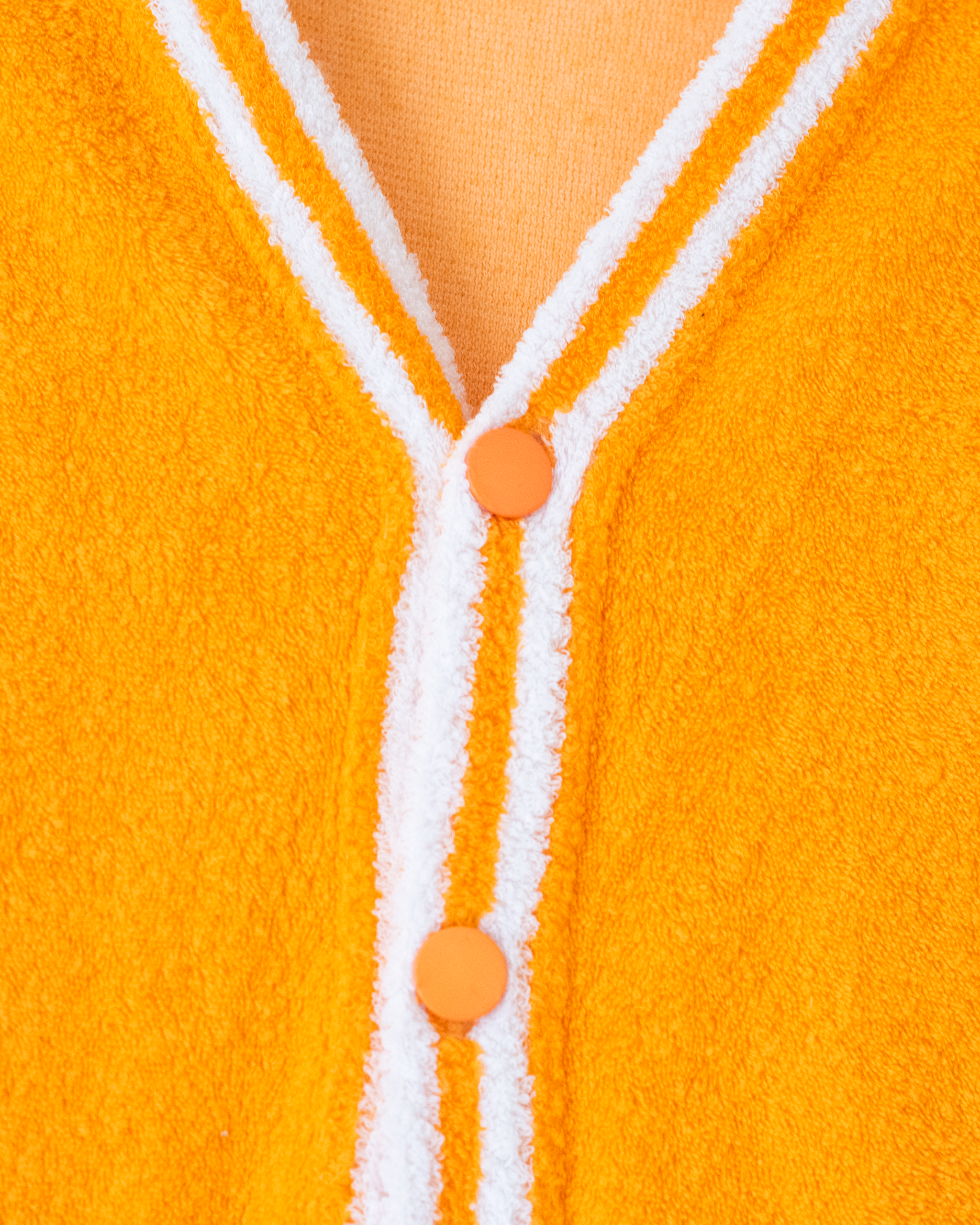 אוברול כתום מבד מגבת מהסיקסטיז | 11-12 שנים