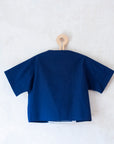 חולצת מלחים כחולה | 7-8 שנים