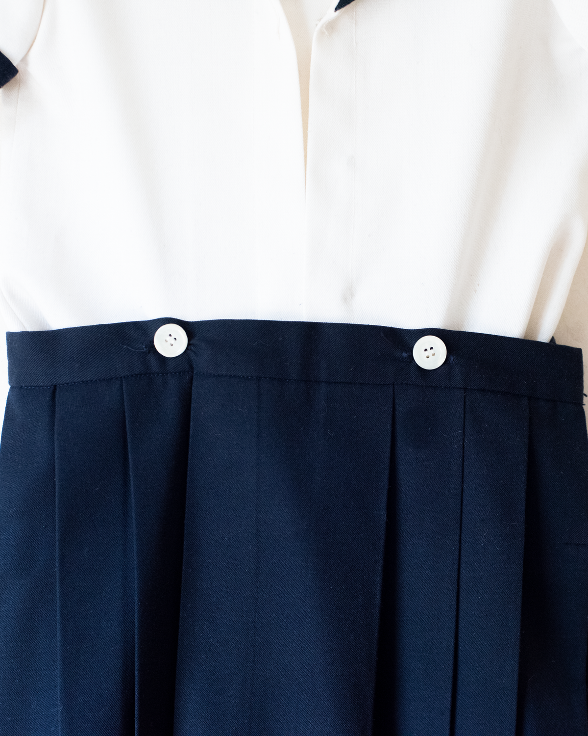 1950s Parisian sailor dress | 7-9 years