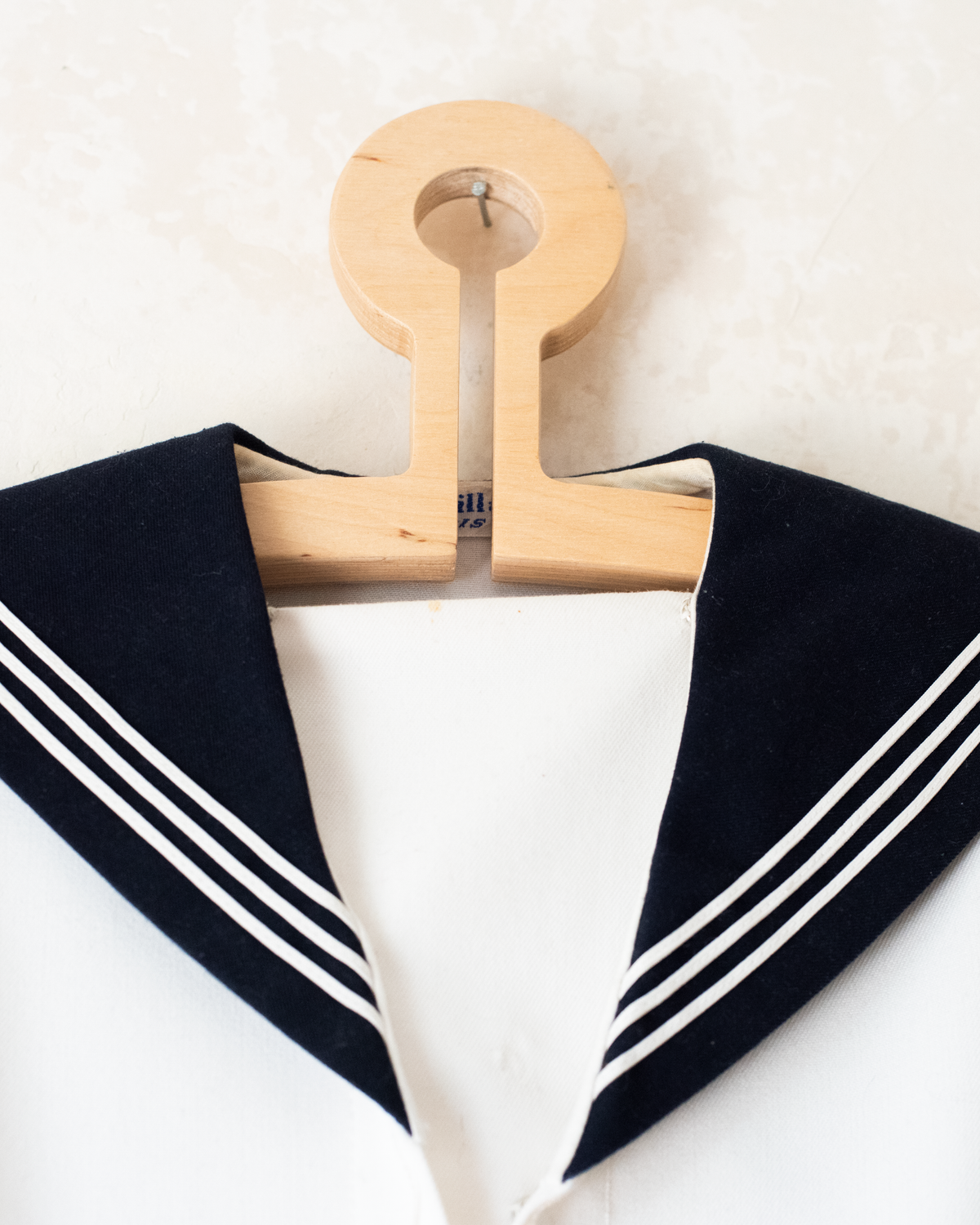 1950s Parisian sailor dress | 7-9 years