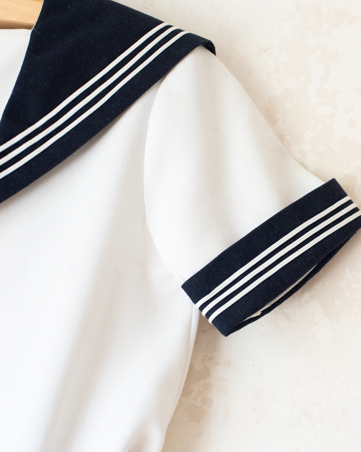 1950s Parisian sailor dress | 7-9 years